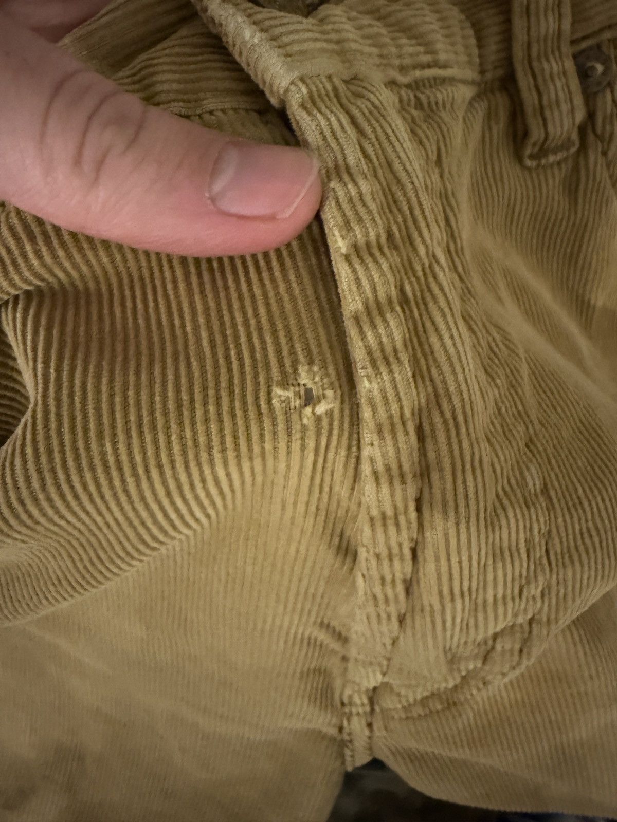 Ralph Lauren Vintage Ralph Lauren Cord Beige Tan Corduroy Pants Size US 36 / EU 52 - 8 Thumbnail