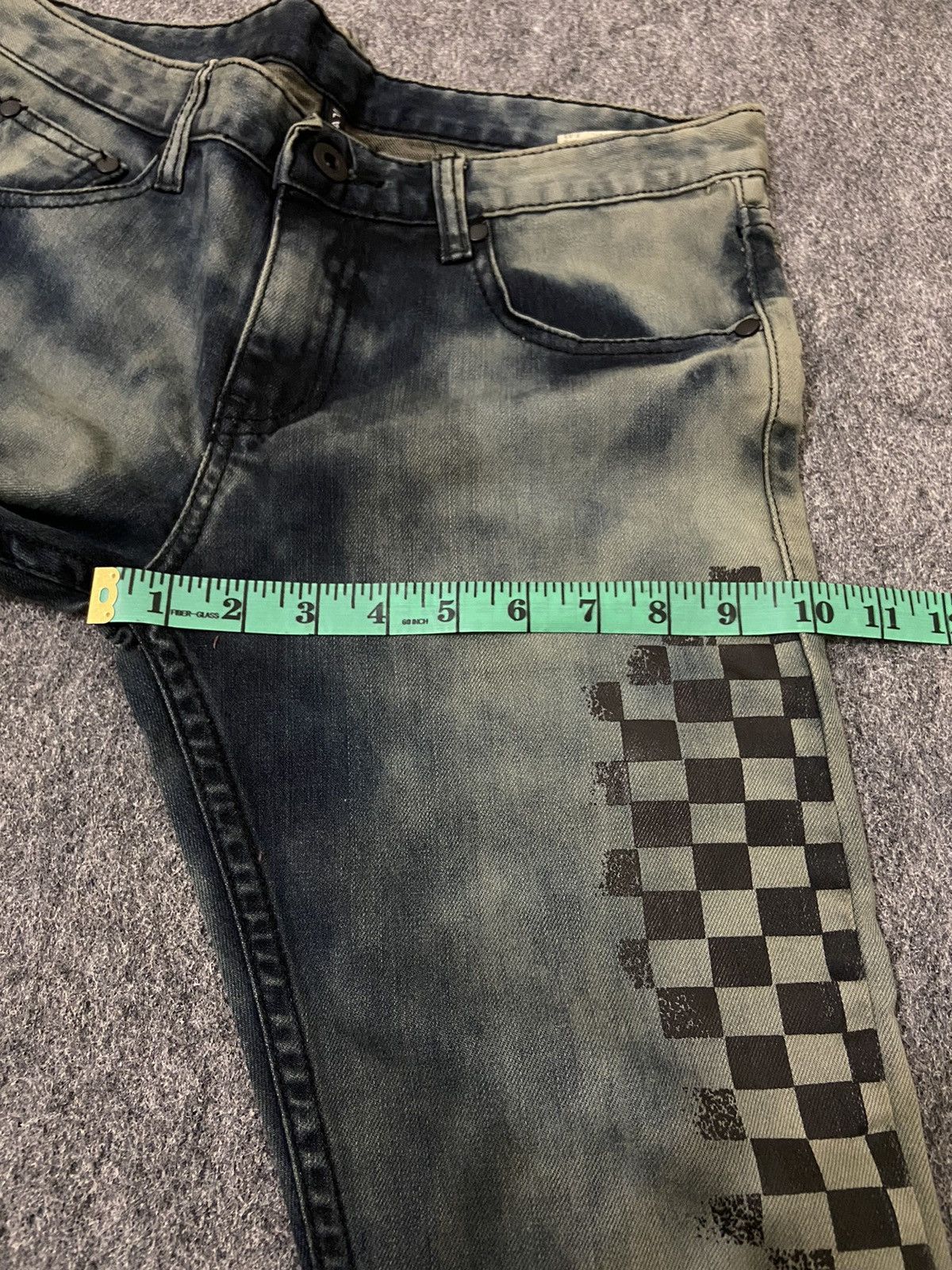 Black Barrett × Designer × Neil Barrett Black barrett denim pants slim fit Size 29" - 12 Thumbnail