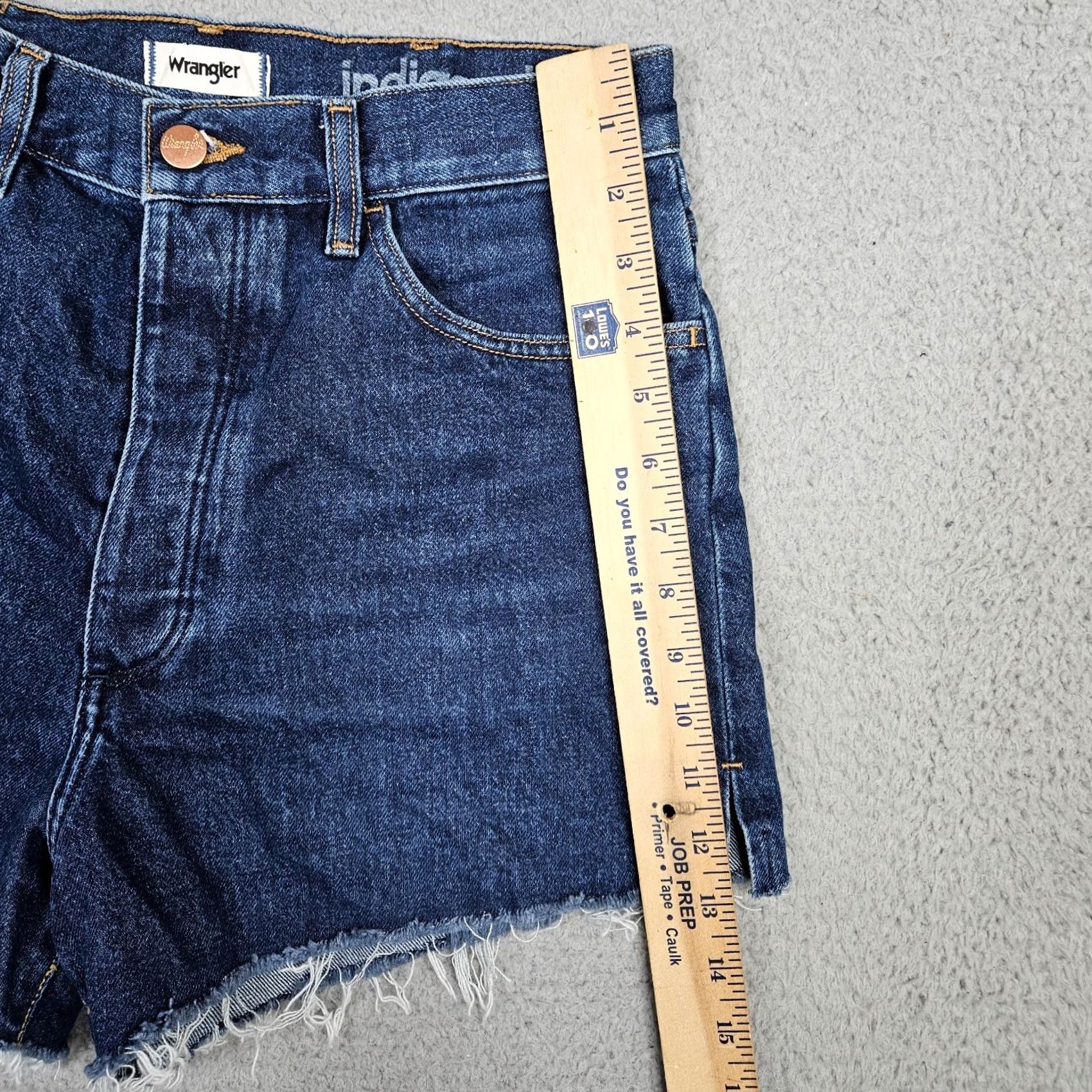 Vintage Wrangier High Rise Festival Short Size W30 Indigood blue Women’s Size 30" / US 8 / IT 44 - 6 Thumbnail