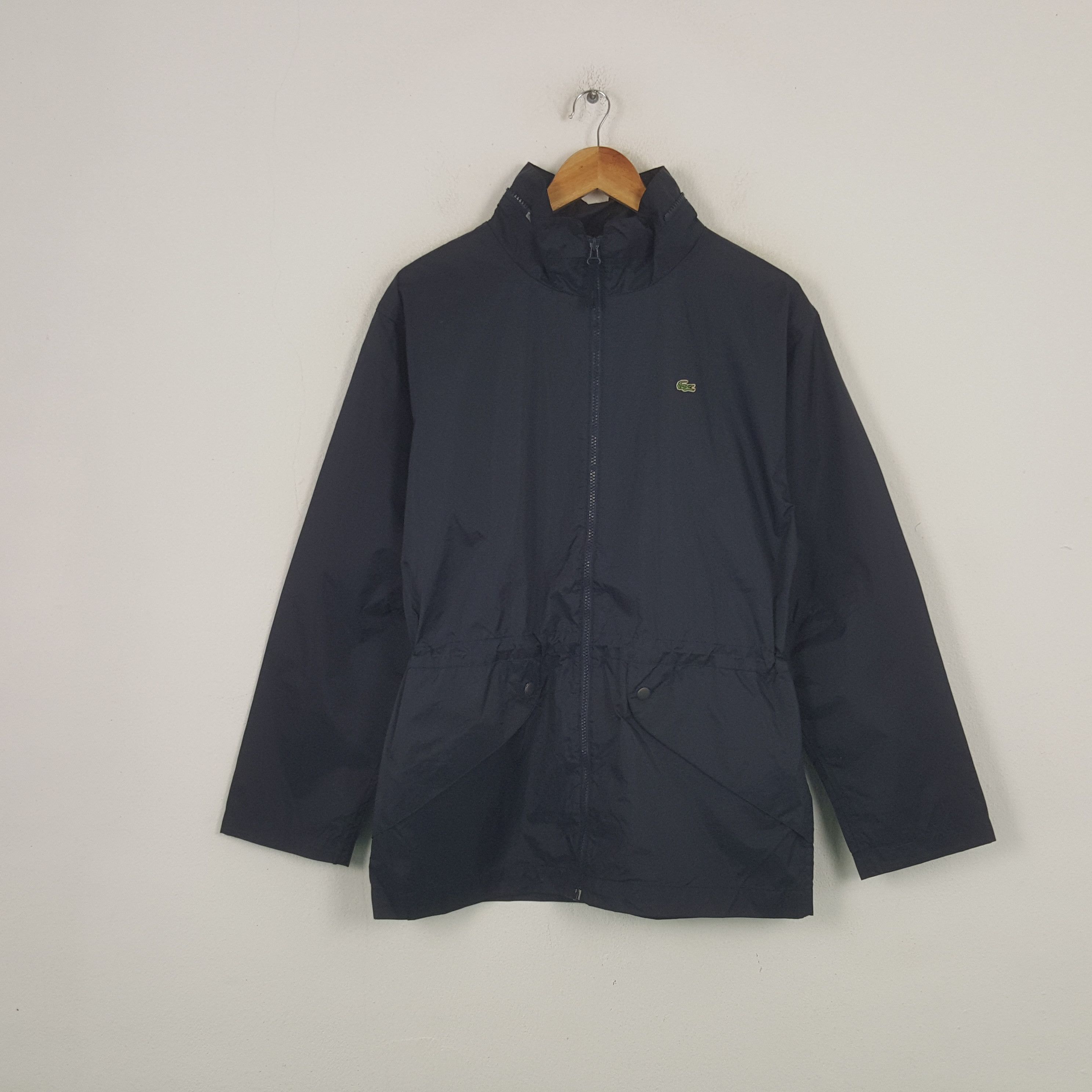 Lacoste Vintage Lacoste Windbreaker Jacket RR4 Size M / US 6-8 / IT 42-44 - 1 Thumbnail