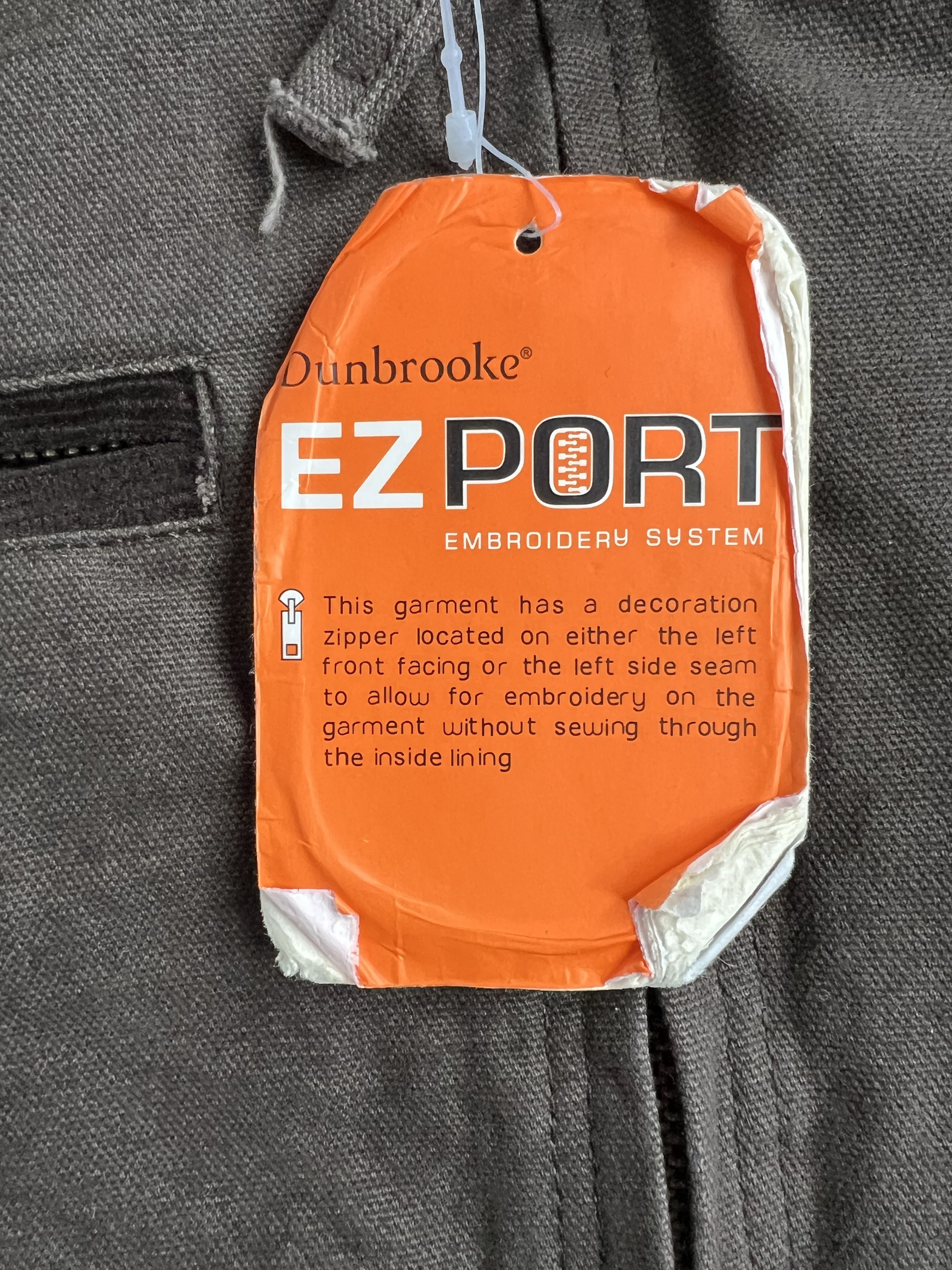 Vintage WORKWEAR JACKET DB DUNBROOKE DETROIT BROWN Size US M / EU 48-50 / 2 - 8 Thumbnail