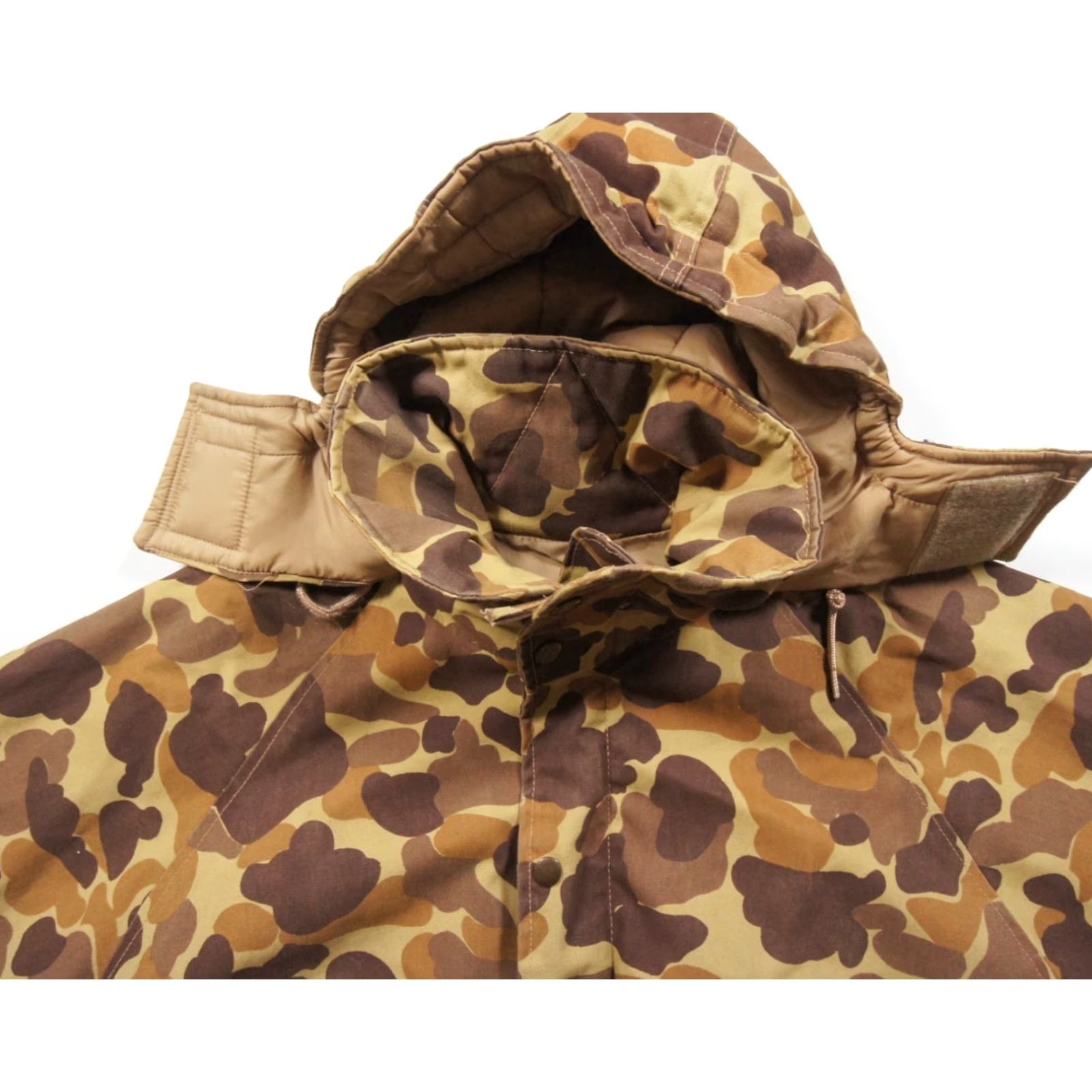 Vintage VINTAGE Gamehide Camouflage Hunting Jacket Men Medium Hooded Canvas Outdoor Military Style Fall Spring Winter Mens Size US M / EU 48-50 / 2 - 4 Thumbnail