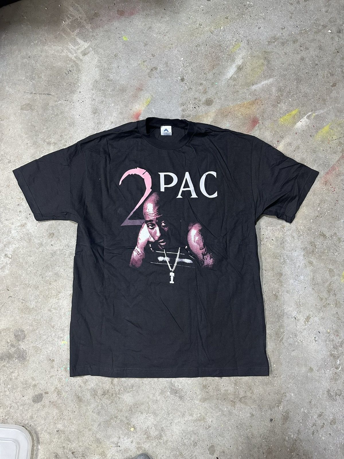 Other Vintage Y2K Tupac Shakur Deadstock Tee Size US XL / EU 56 / 4 - 1 Thumbnail