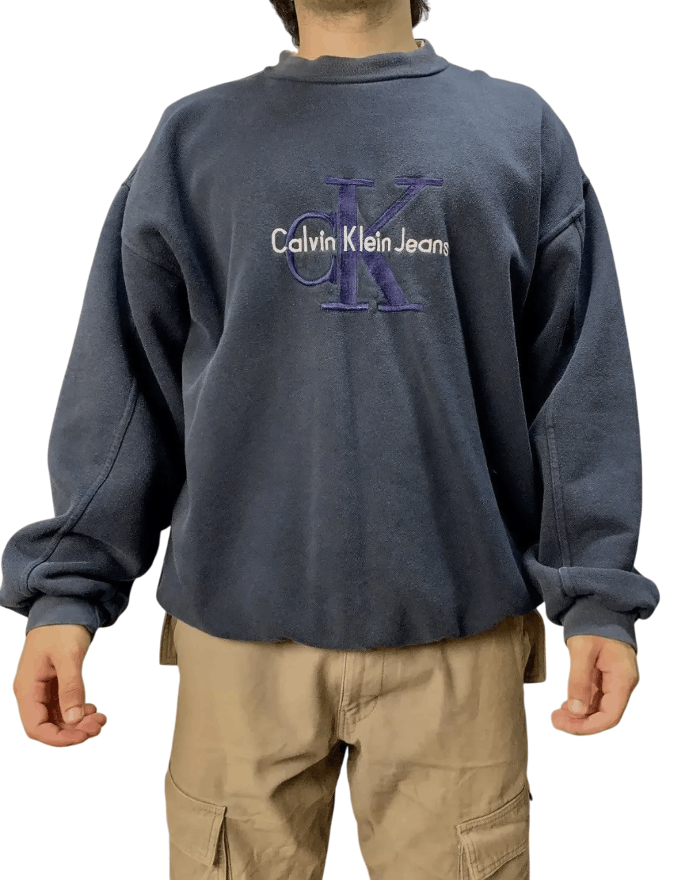 Timberland 👉 Vintage Calvin Klein Jeans IF SIX WA NINE Y2K USA Size US XL / EU 56 / 4 - 1 Thumbnail