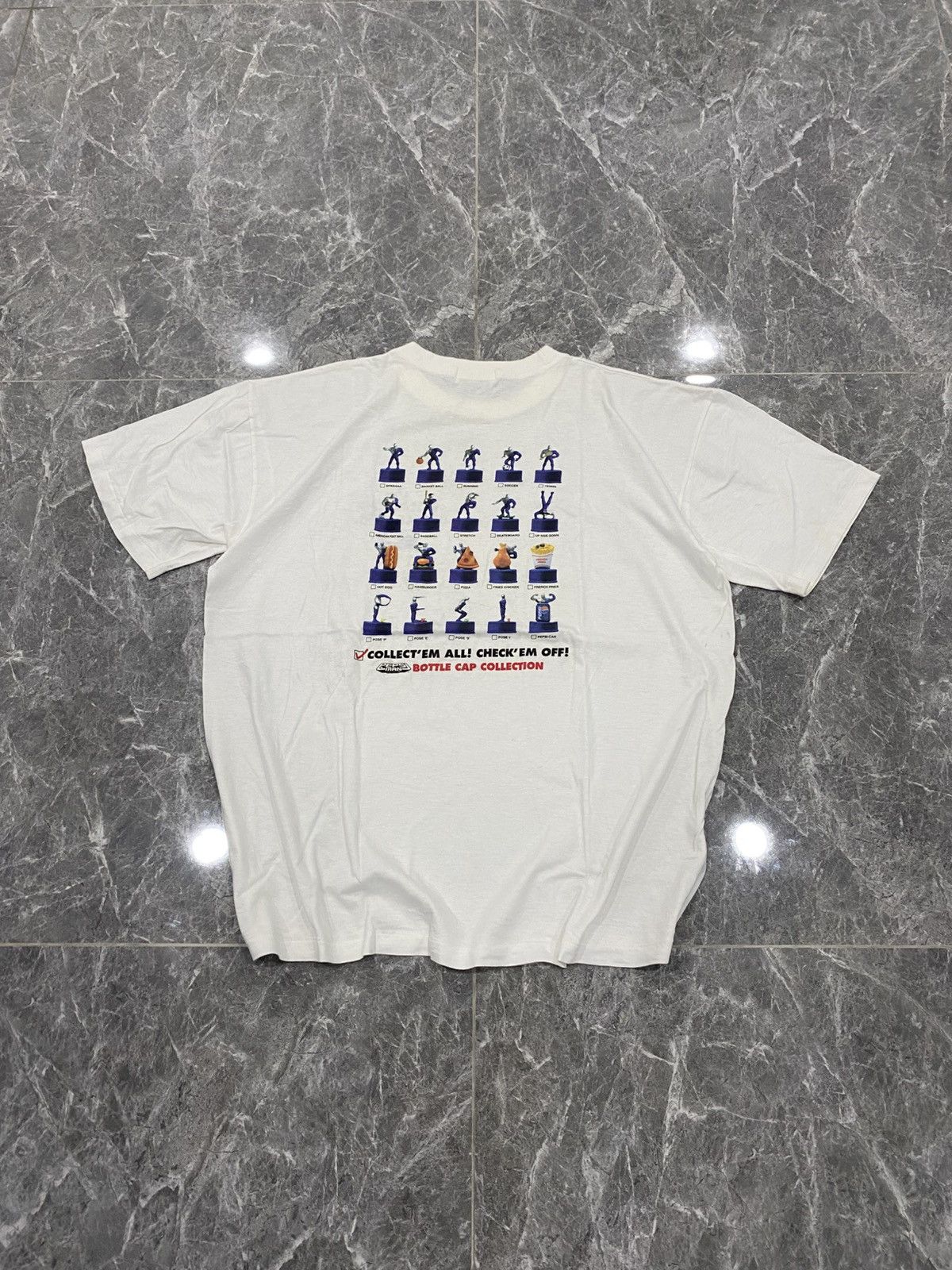 Pepsi × Vintage Vintage 1998 Pepsi Man Bottle Cap Collection Shirt Size US M / EU 48-50 / 2 - 1 Thumbnail