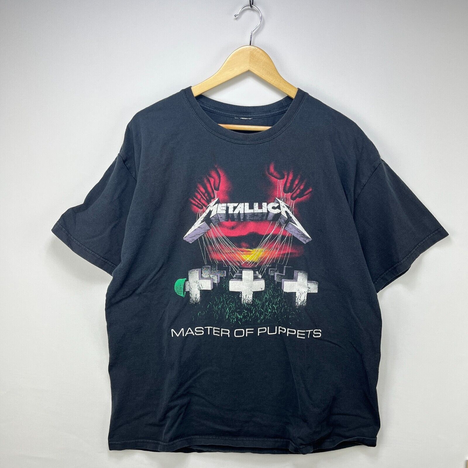 Vintage Vintage Y2K Metallica Master of the Puppets Band T Shirt XL Size US XL / EU 56 / 4 - 1 Thumbnail