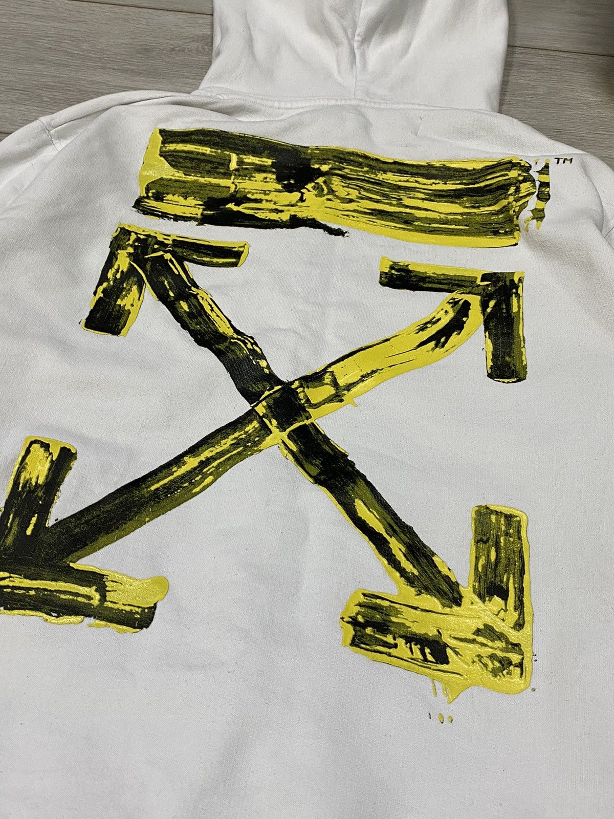 Off-White Off-White acrylic arrow hoodie Size US S / EU 44-46 / 1 - 5 Thumbnail