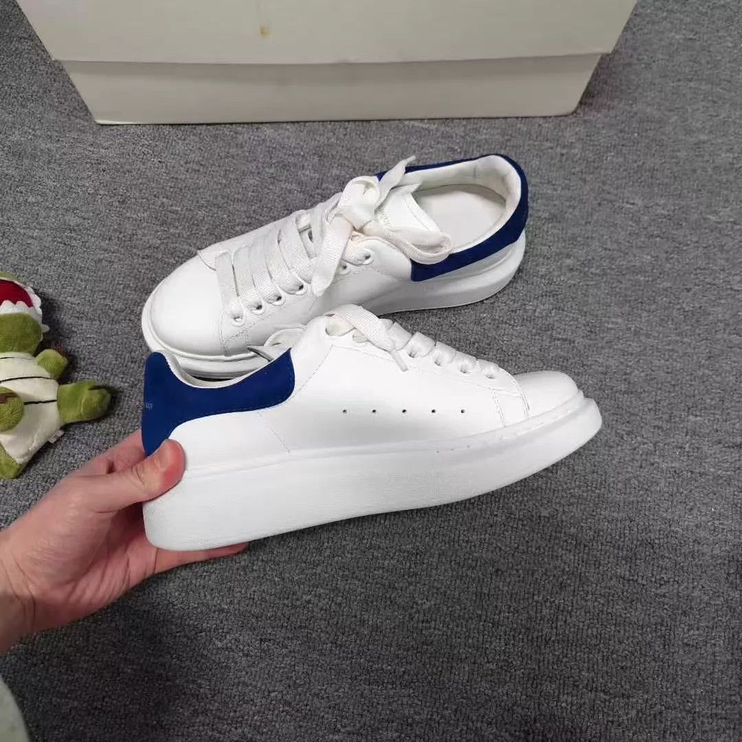 Alexander McQueen McQueen 99 New Worn White Sneakers Blue Tab Boxed 35 Size US 4.5 / IT 34.5 - 3 Thumbnail