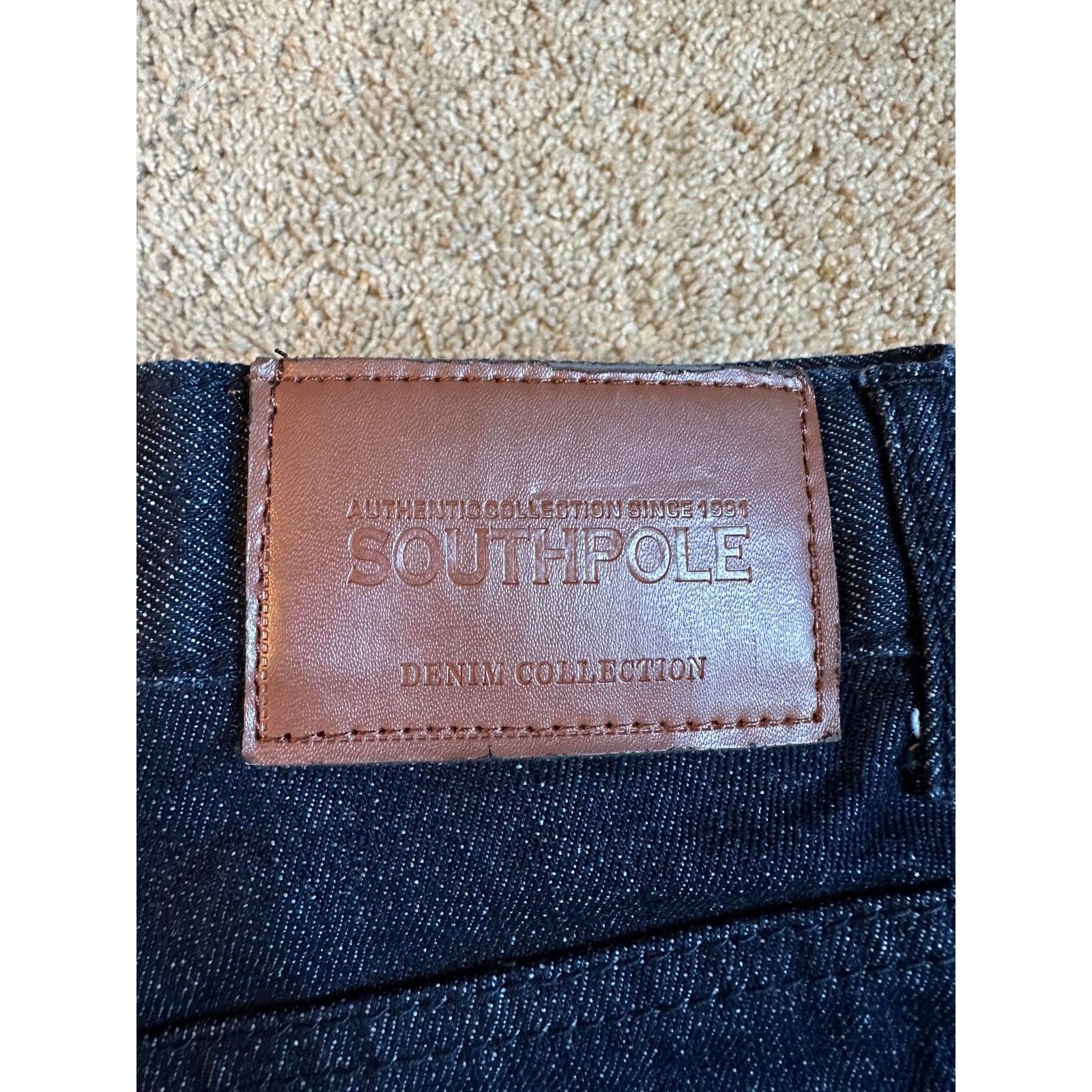 Southpole Southpole Straight Denim Jeans Navy Blue Men's Size 36/30 Size US 36 / EU 52 - 7 Thumbnail