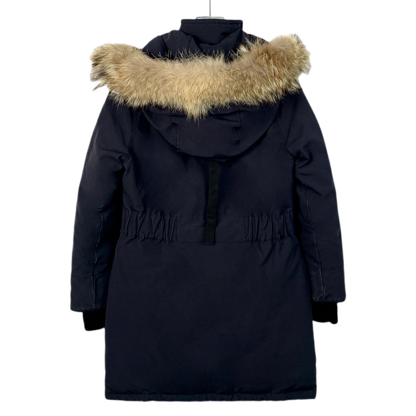 Canada Goose Canada Goose Black Fur-Lined Hooded Mid-Length Down Parka (S Size XS / US 0-2 / IT 36-38 - 8 Thumbnail
