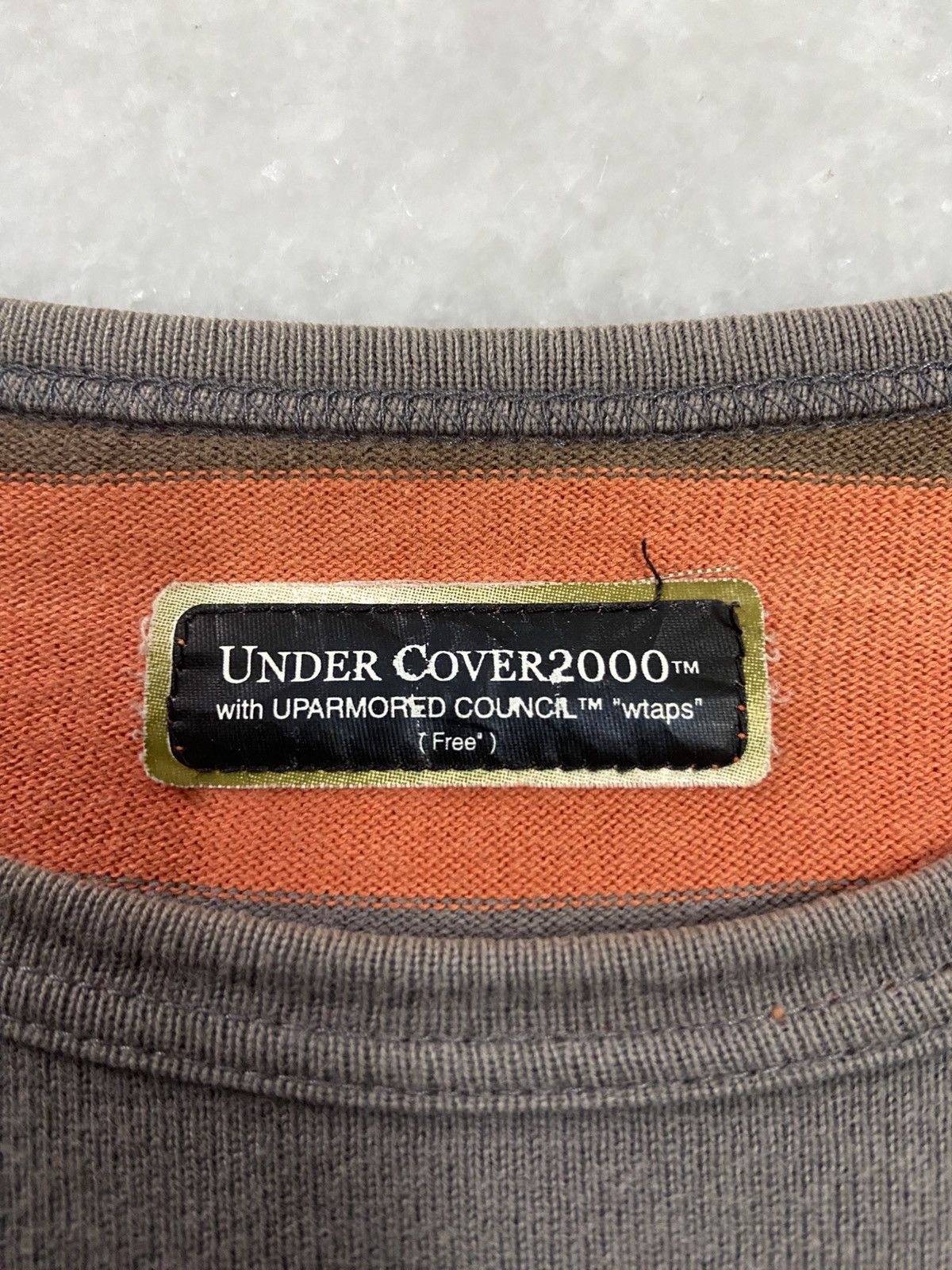 Undercover × Wtaps 2000 Undercover X WTAPS Striped T-Shirt Size US S / EU 44-46 / 1 - 2 Thumbnail
