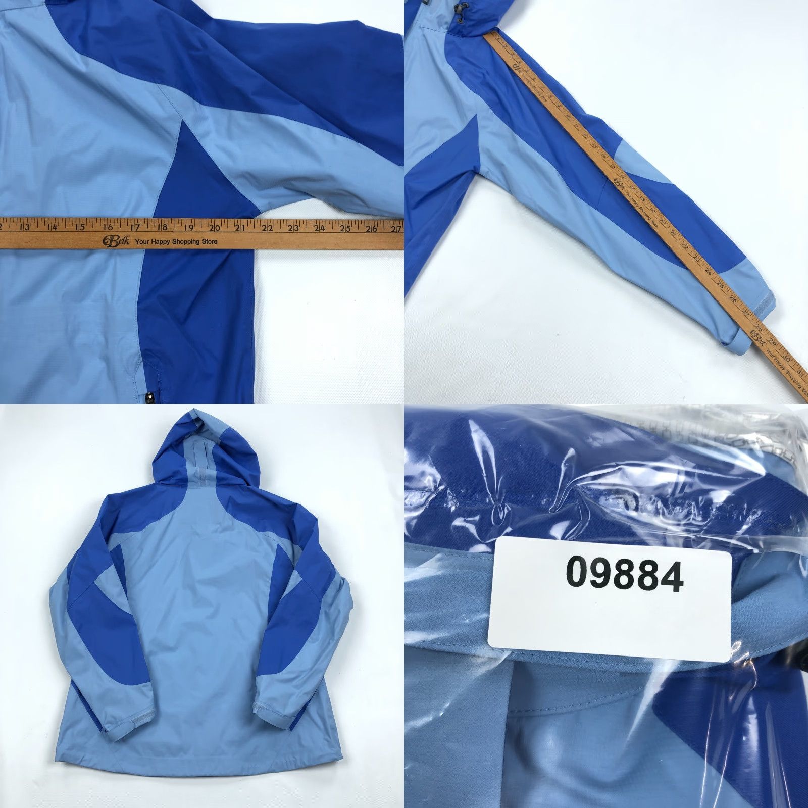 Vintage L.L. Bean Weather Channel Challenger Jacket Shell Womens Medium Blue Size M / US 6-8 / IT 42-44 - 8 Thumbnail