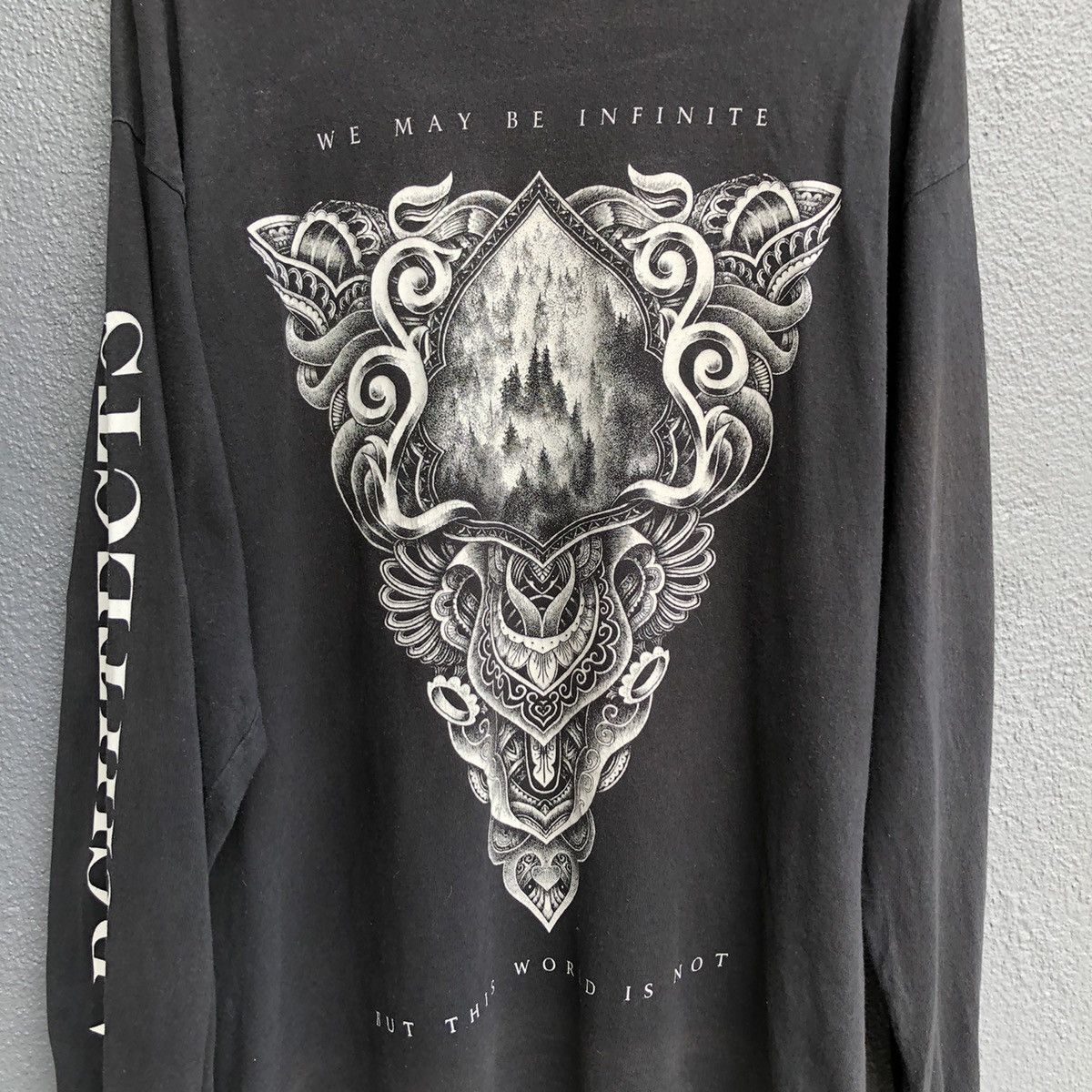 Vintage y2k Architects British Metal Core Band Long sleeve