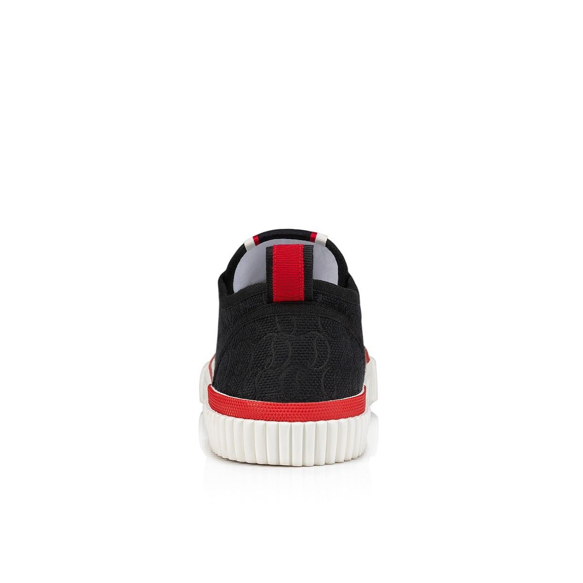 Christian Louboutin os11x0125 Pedro Junior Jacquard Low-Top Sneakers in Black Size US 12 / EU 45 - 4 Thumbnail
