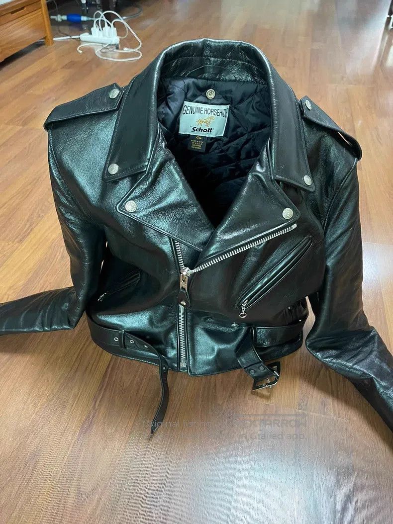 Other 618 Horse leather cable-stayed jacket Size US S / EU 44-46 / 1 - 7 Thumbnail