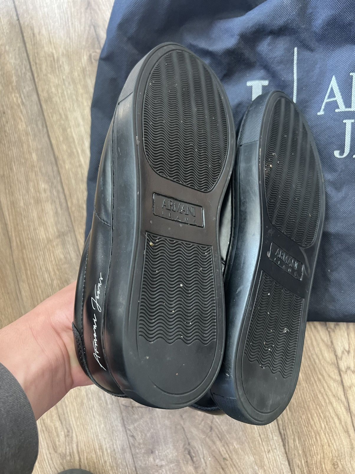 Armani Armani jeans slip ones Size US 8.5 / EU 41-42 - 6 Thumbnail