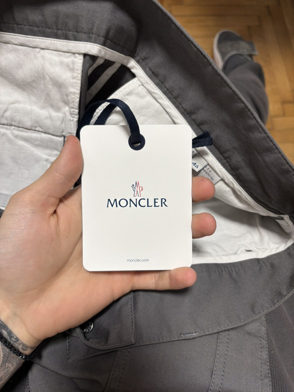 Moncler Moncler Gabardine Cargo Pants Size US 32 / EU 48 - 12 Thumbnail