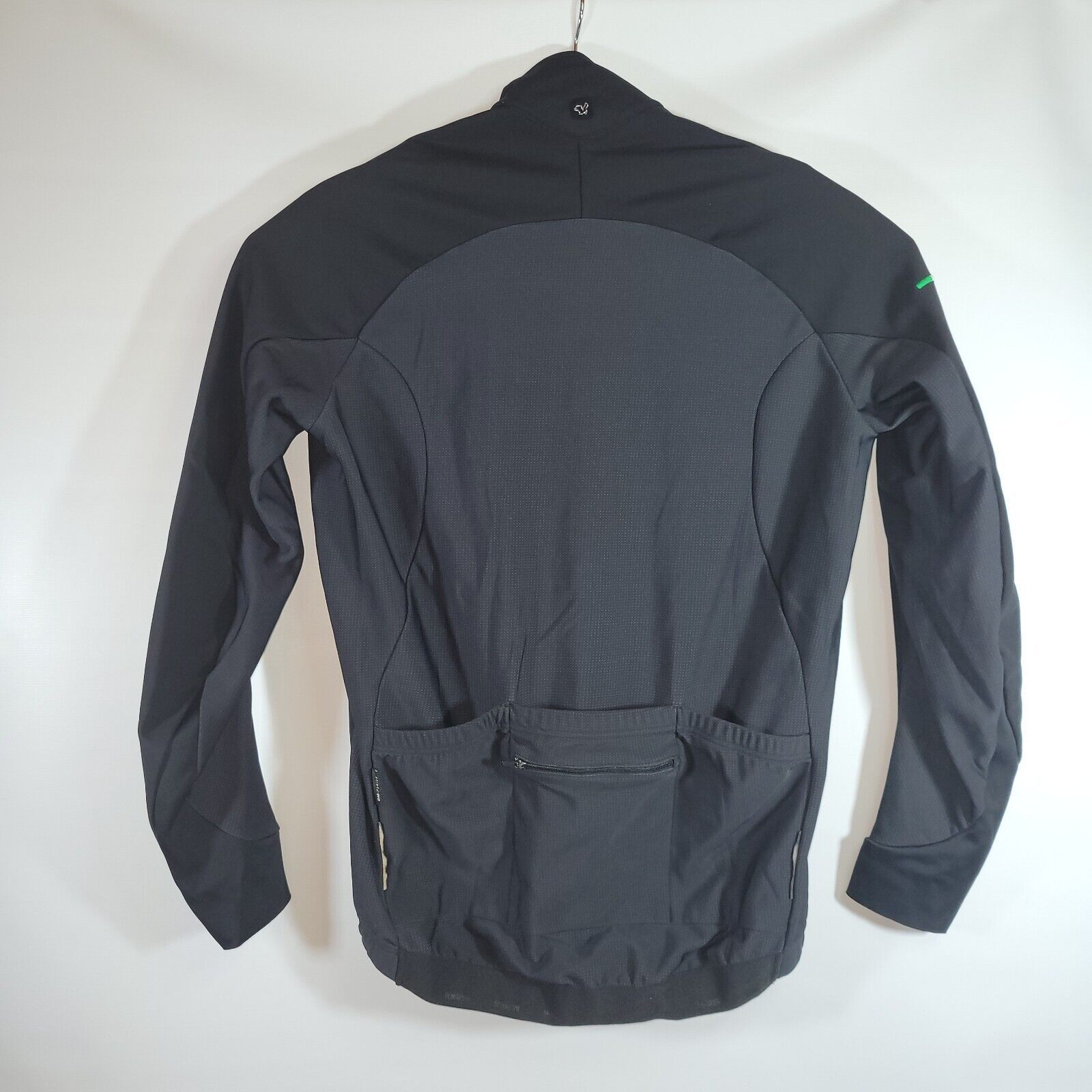 Other DE MARCHI BLACK CYCLING RIDING FULL ZIP JERSEY JACKET Sz L Size US L / EU 52-54 / 3 - 8 Thumbnail