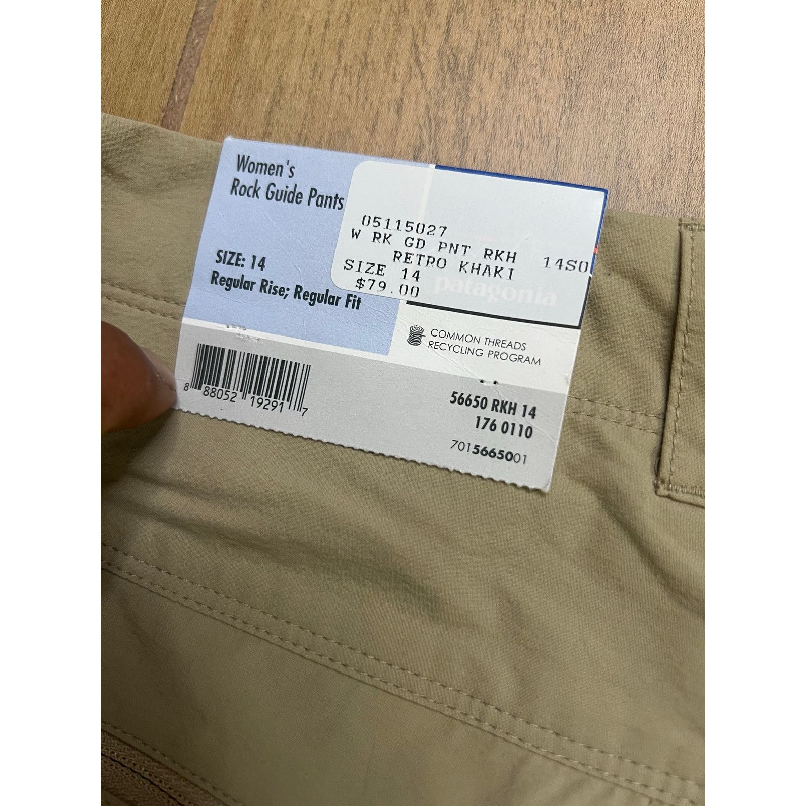 Patagonia NWT Patagonia Women Rock Guide Pants Sz 14 hiking outdoors Size 36" / US 14 / IT 50 - 4 Thumbnail