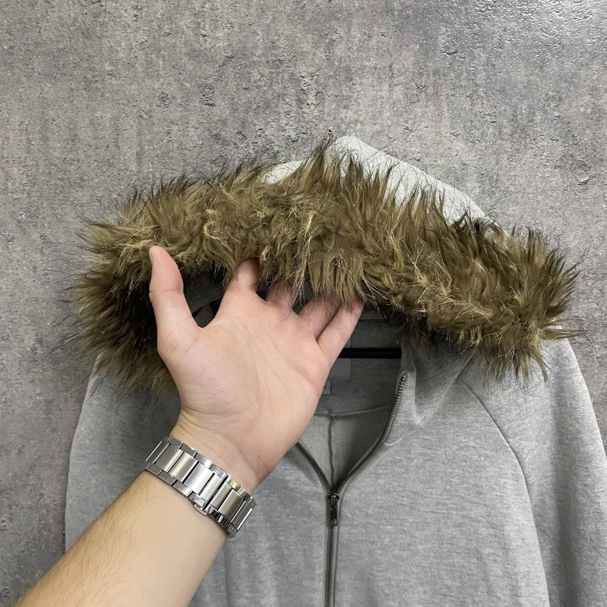 Japanese Brand Japanese Avant Garde If Six Was Nine Y2K Zip Fur Hoodie Size US S / EU 44-46 / 1 - 5 Thumbnail