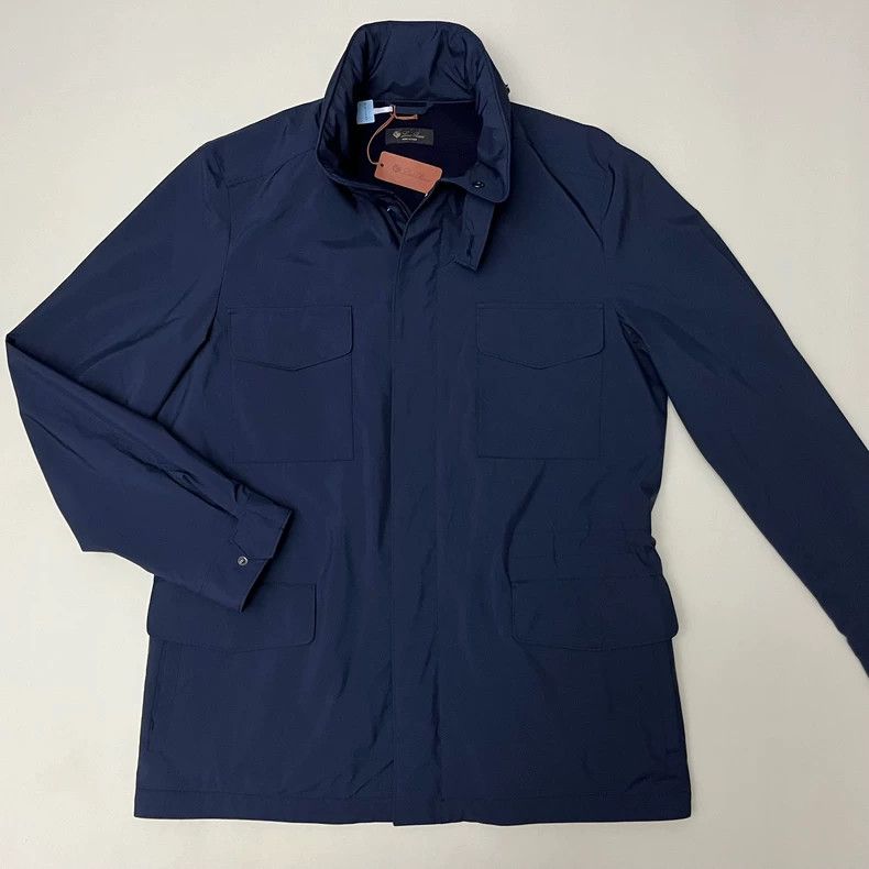 Loro Piana Loro Piana Blue Classic Traveller Jacket - dmc Size US M / EU 48-50 / 2 - 1 Thumbnail