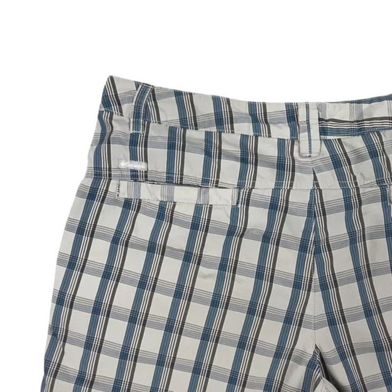 Columbia Columbia Blue & Gray Omni-Shield Plaid 10" Barge Shorts 38 Size US 38 / EU 54 - 5 Thumbnail