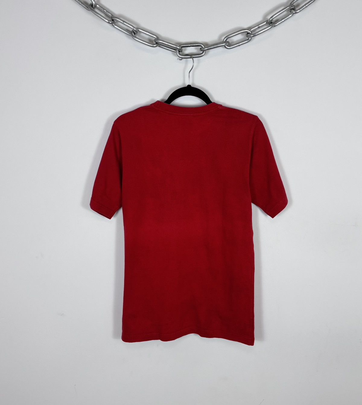 Nike Vintage Nike Y2K Red Swoosh Hype T-Shirt Tee Size US S / EU 44-46 / 1 - 13 Thumbnail