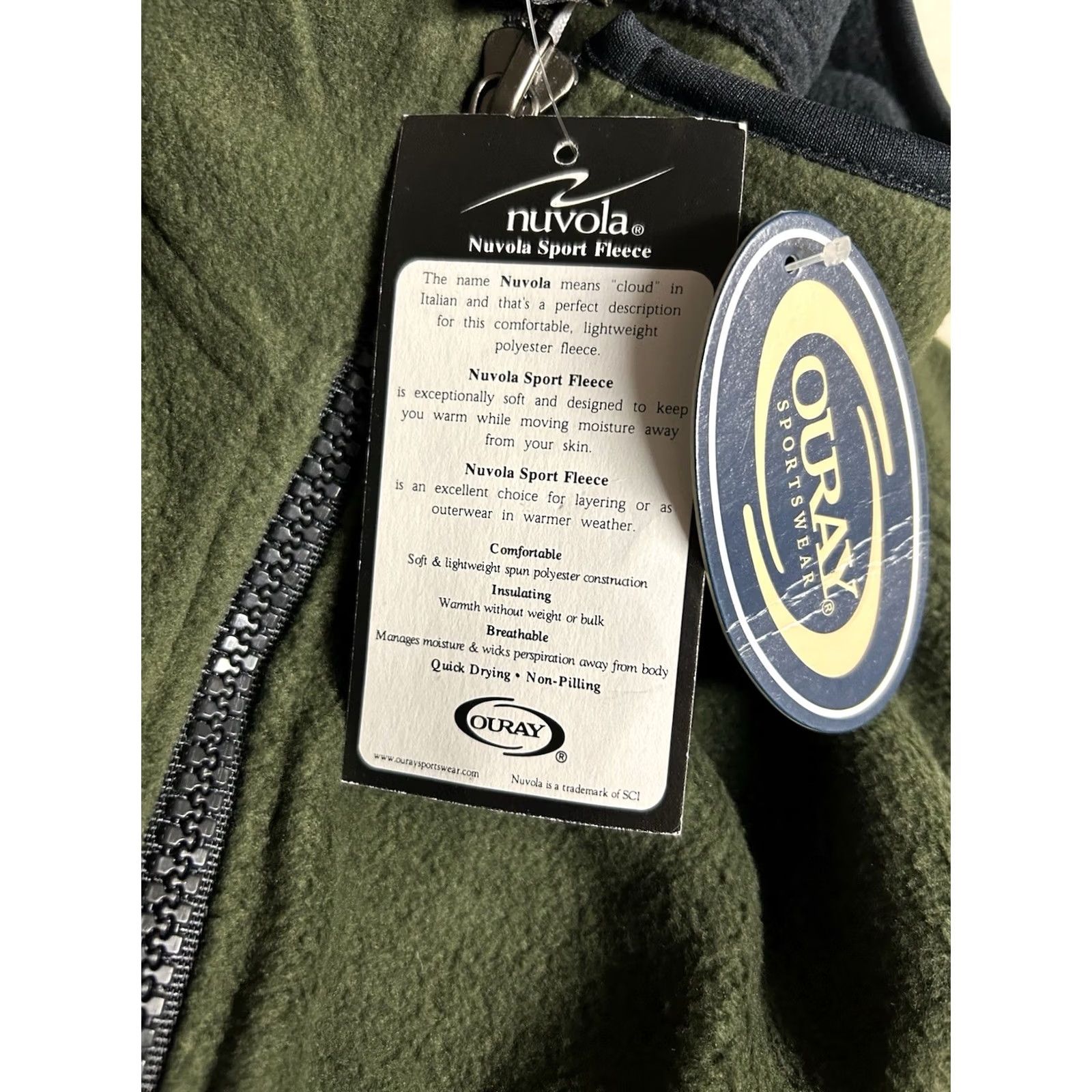 Patagonia VINTAGE NWT Patagonia Wilderness Adventure Company Men’s Size M Fleece Vest Full Zip Green Size US M / EU 48-50 / 2 - 6 Thumbnail