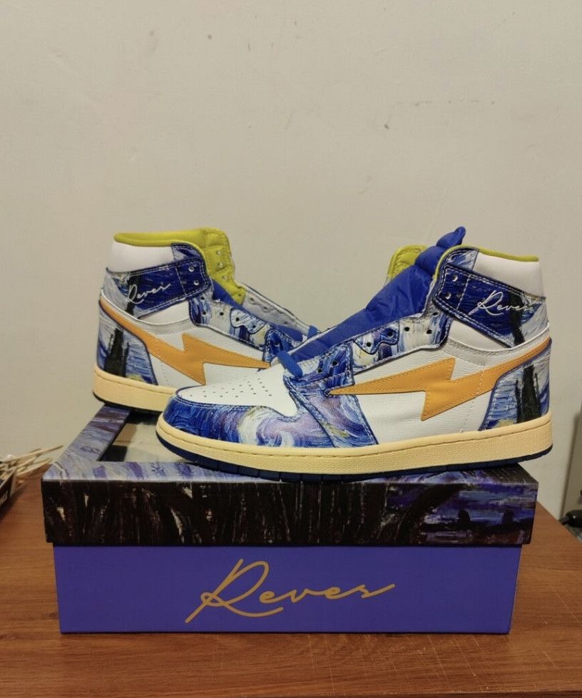 Reves Paris Reves Paris x Kool Kiy High 'Van Gogh' Size US 8 / EU 41 - 1 Preview