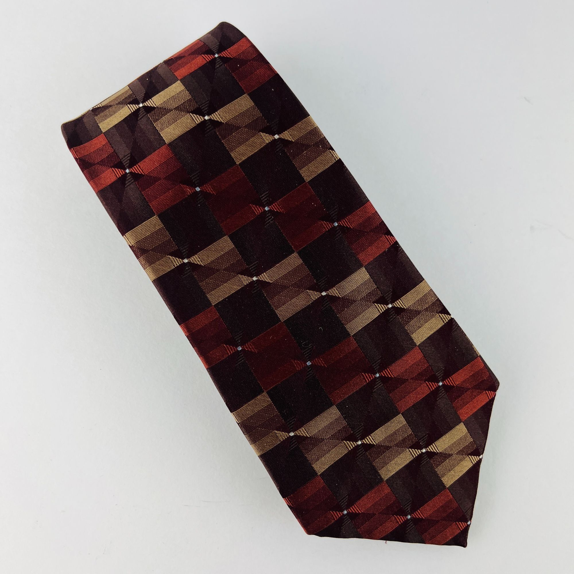 Arrow Arrow USA 1851 100% Silk Necktie Tie Size ONE SIZE - 1 Thumbnail