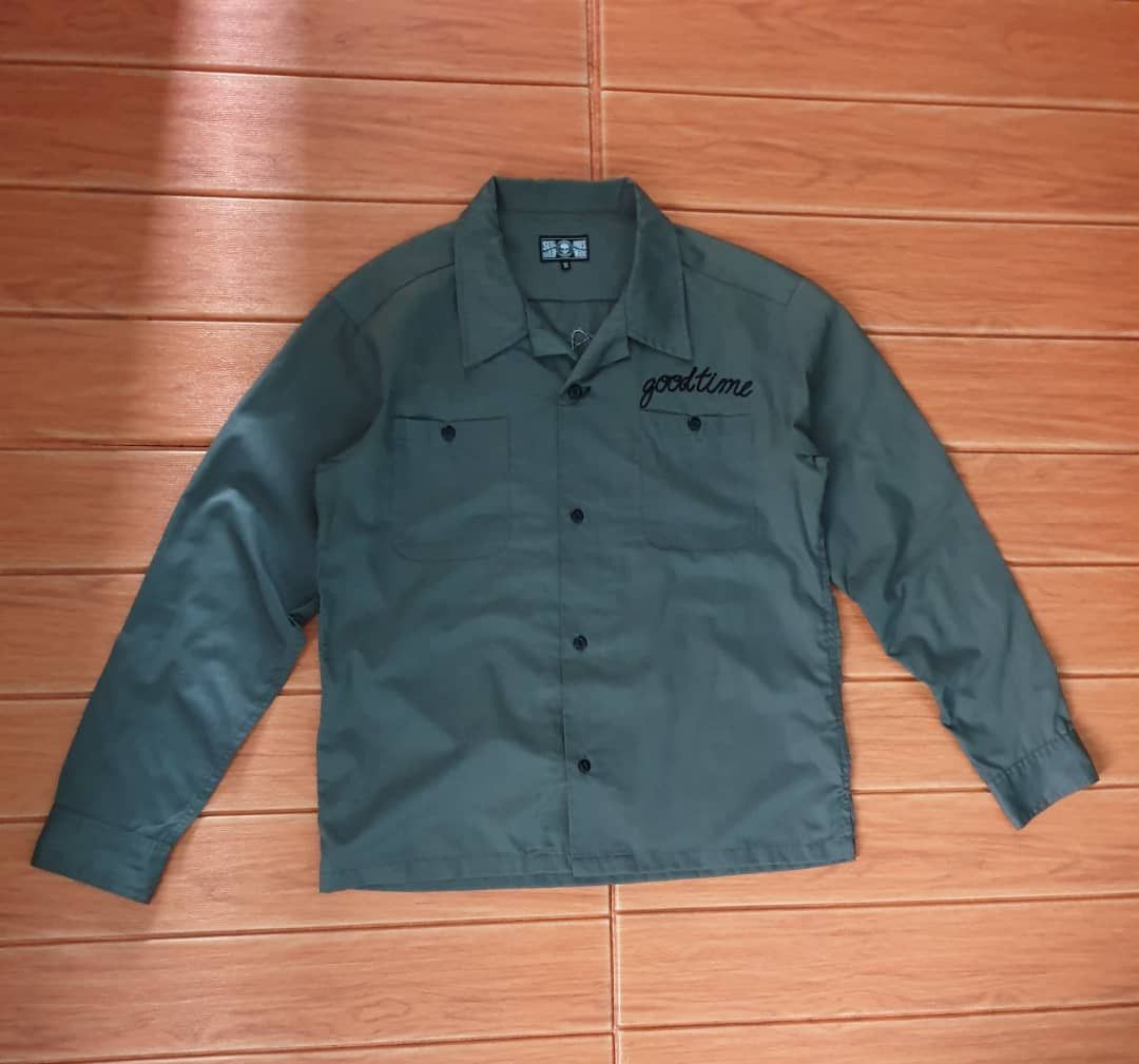 Japanese Brand Skull work hard ware shirt Size US M / EU 48-50 / 2 - 5 Thumbnail