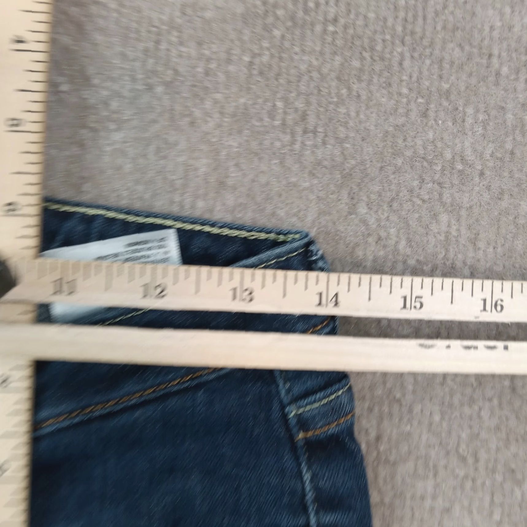 Levi's Levis Skinny Jeans Womens Size 29 Blue Denim Stretch Mid Rise Size 29" - 6 Thumbnail