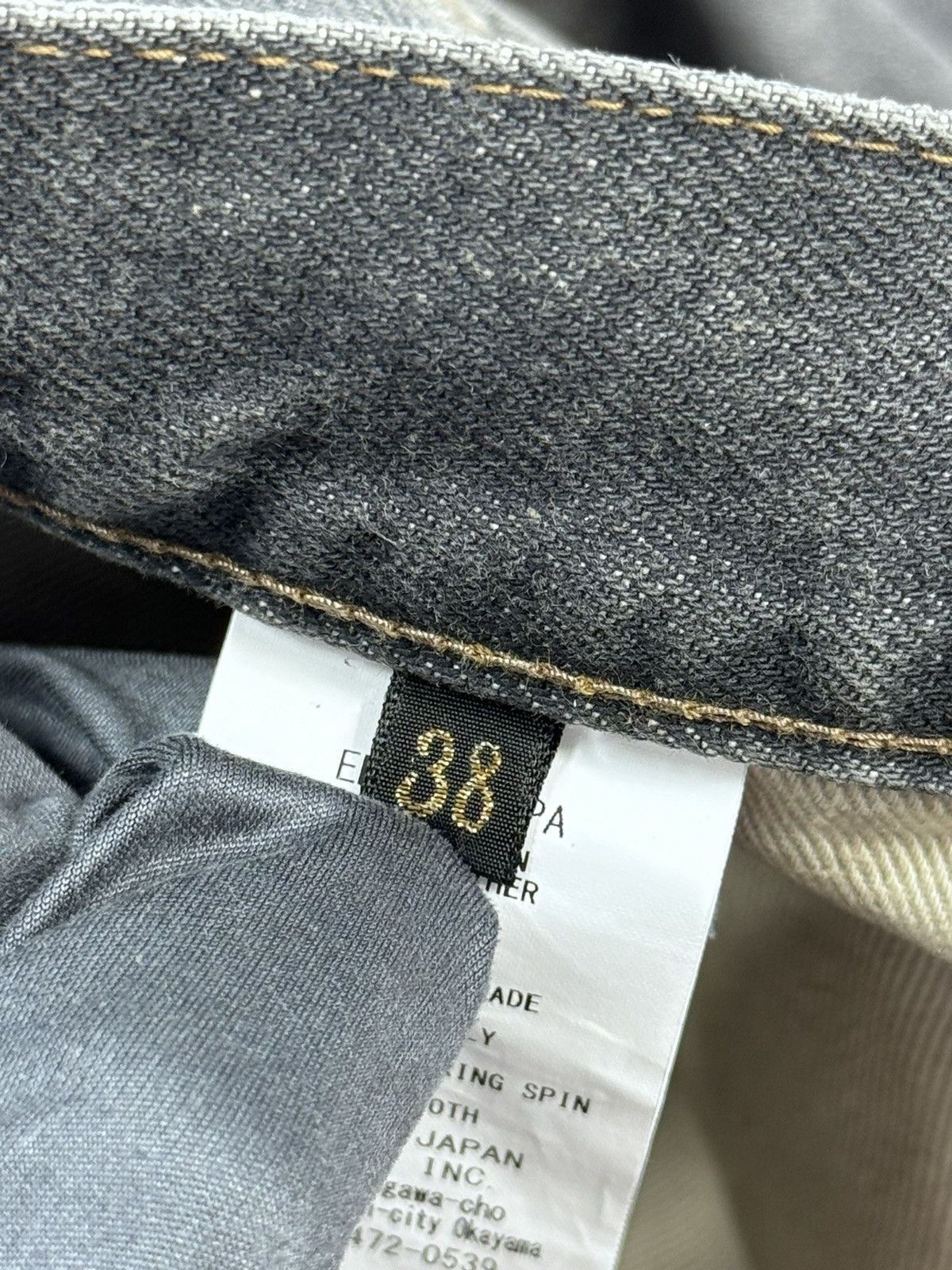 Kapital SLIM FIT EMBROIDERED DENIM JEANS Size US 38 / EU 54 - 9 Thumbnail