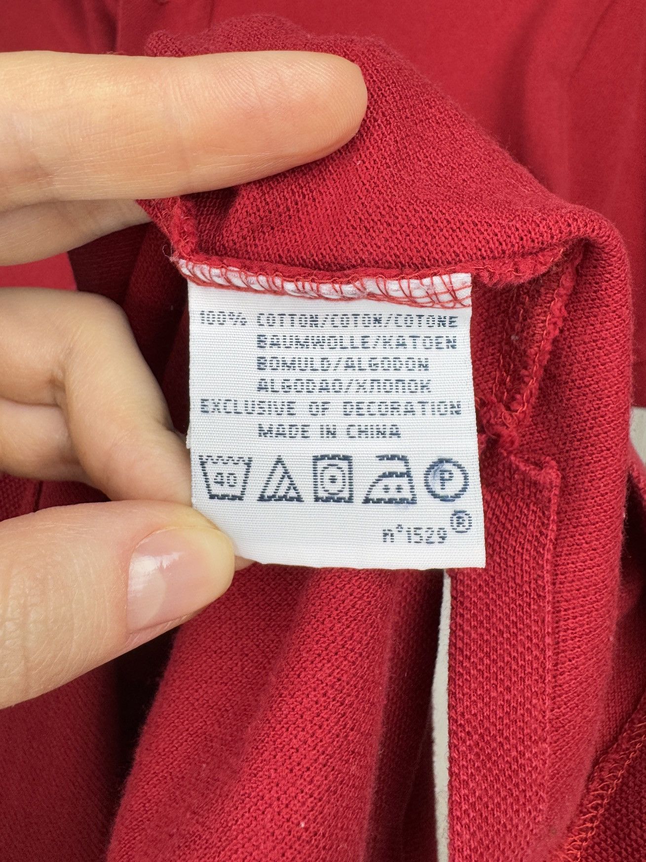 Polo Ralph Lauren Polo Ralph Lauren vintage red small logo polo tee shirt Size US S / EU 44-46 / 1 - 10 Thumbnail