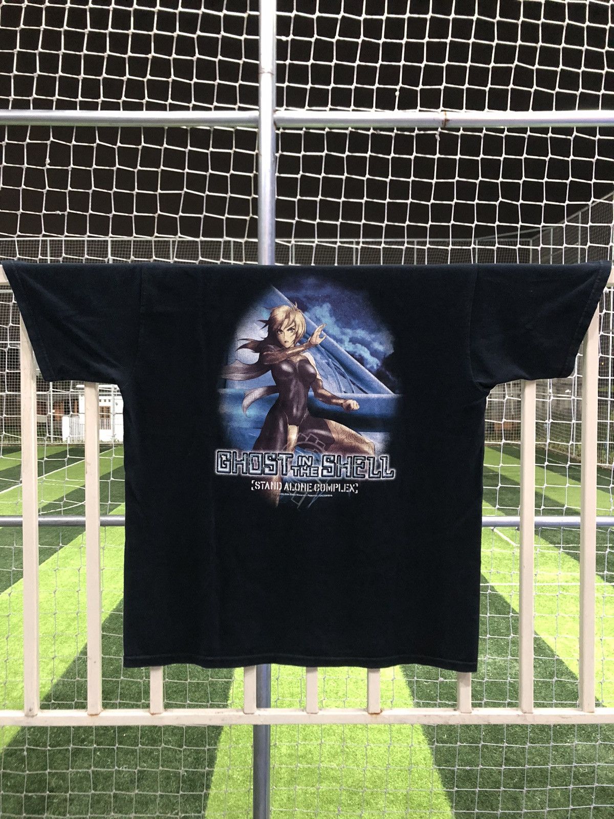 image of Movie Vintage Ghost In The Shell in Navy, Men's (Size XL)