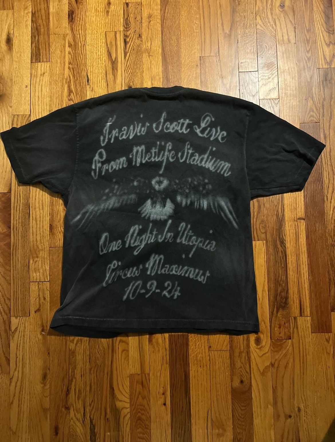 Travis Scott Exclusive MetLife Travis Scott Concert Tee Size US XXL / EU 58 / 5 - 2 Thumbnail