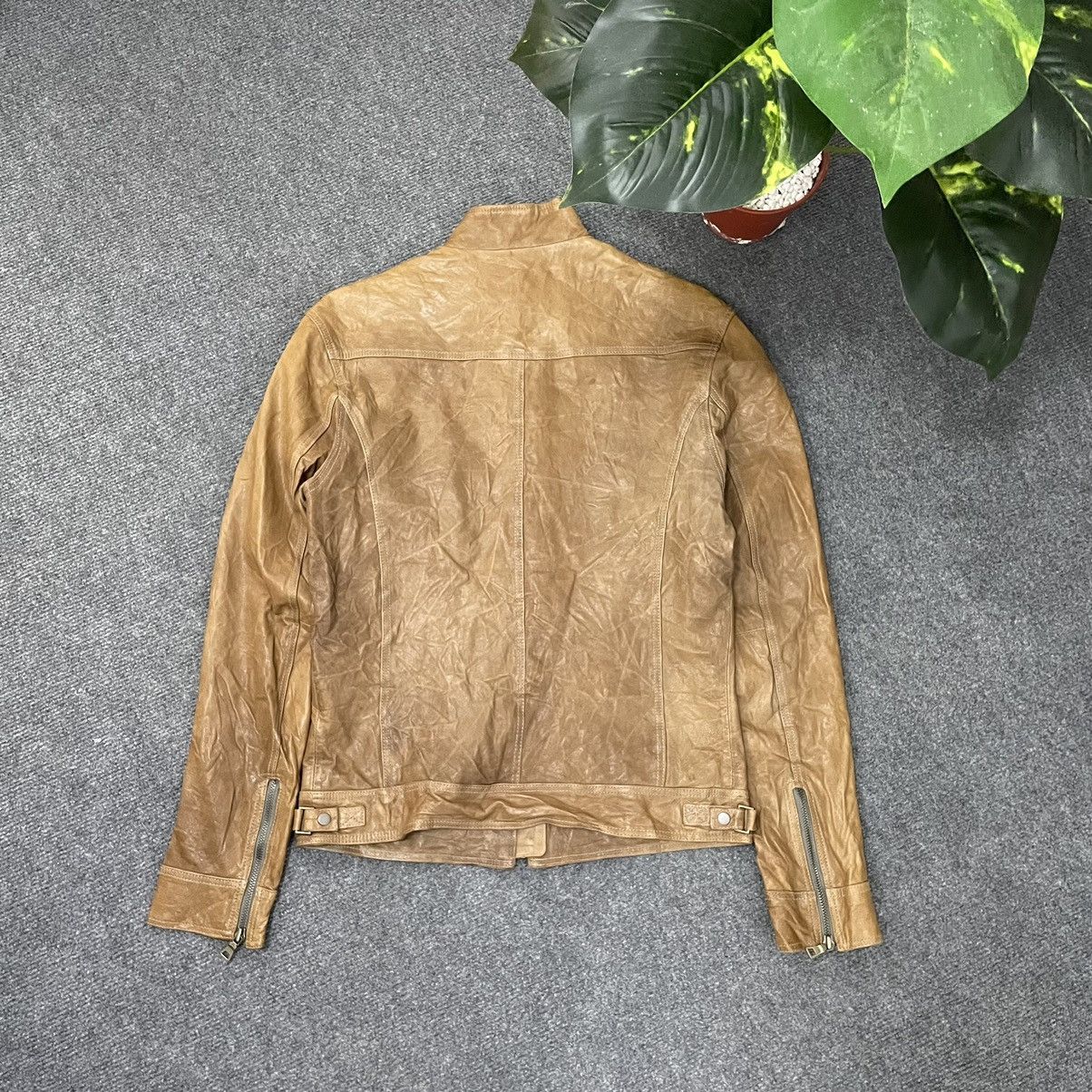 Other Genuine Leather Brown Bikers Riders Motorcycle Jacket Size US S / EU 44-46 / 1 - 8 Thumbnail