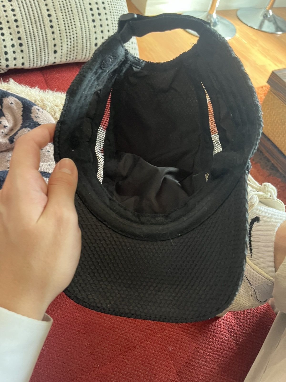 Handmade good manners mesh hat Size ONE SIZE - 4 Thumbnail