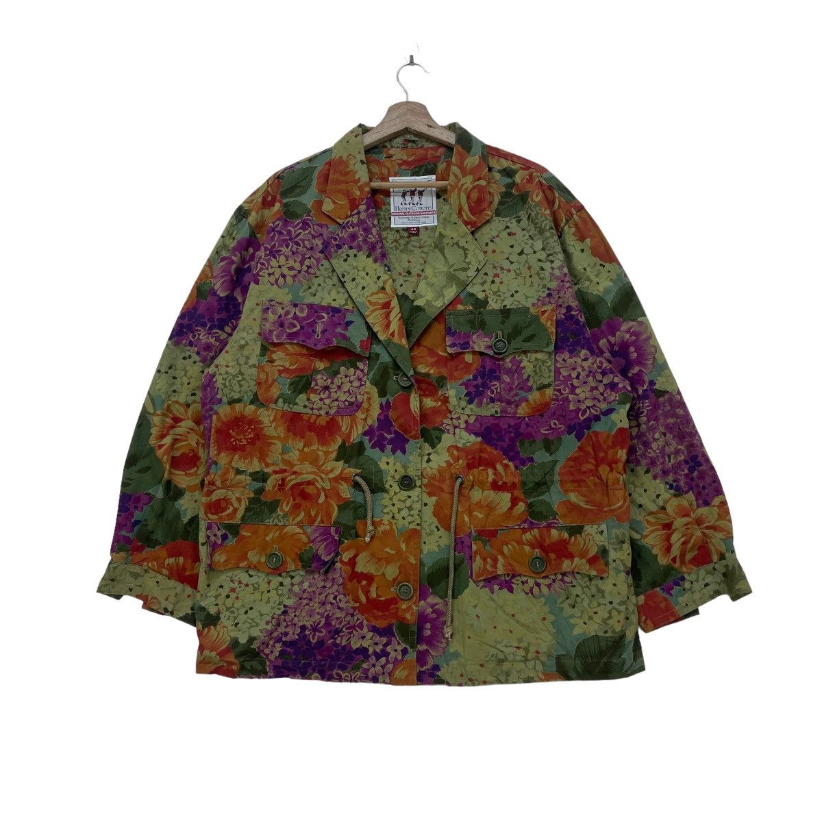 🔥 Design By Hennry Cottons Fullprint Floral Multi Pocket
