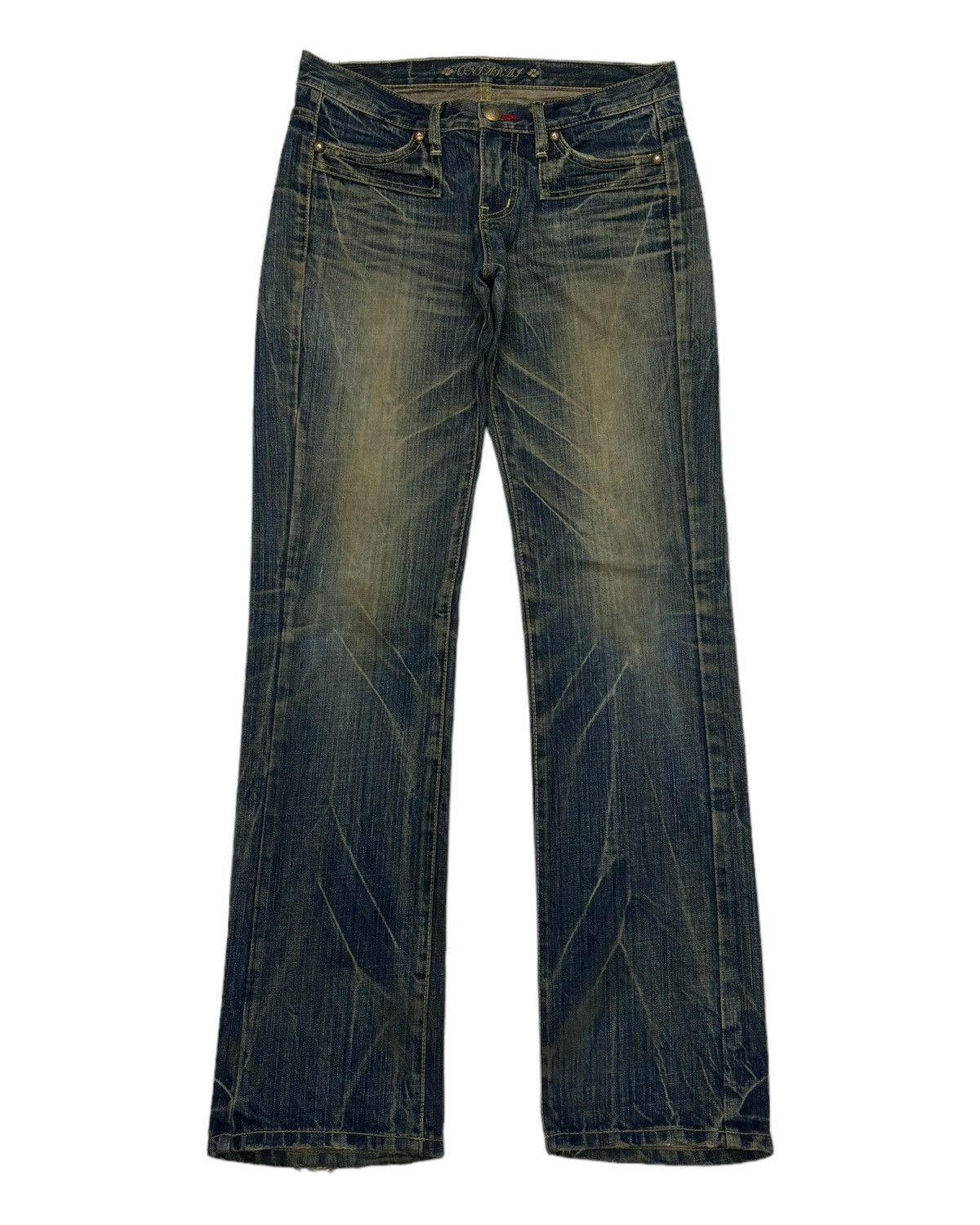 Japanese Brand RARE JAPANESE JEANS ART ONIARAI RUSTY CLAWMARK DENIM Size 30" / US 8 / IT 44 - 8 Thumbnail