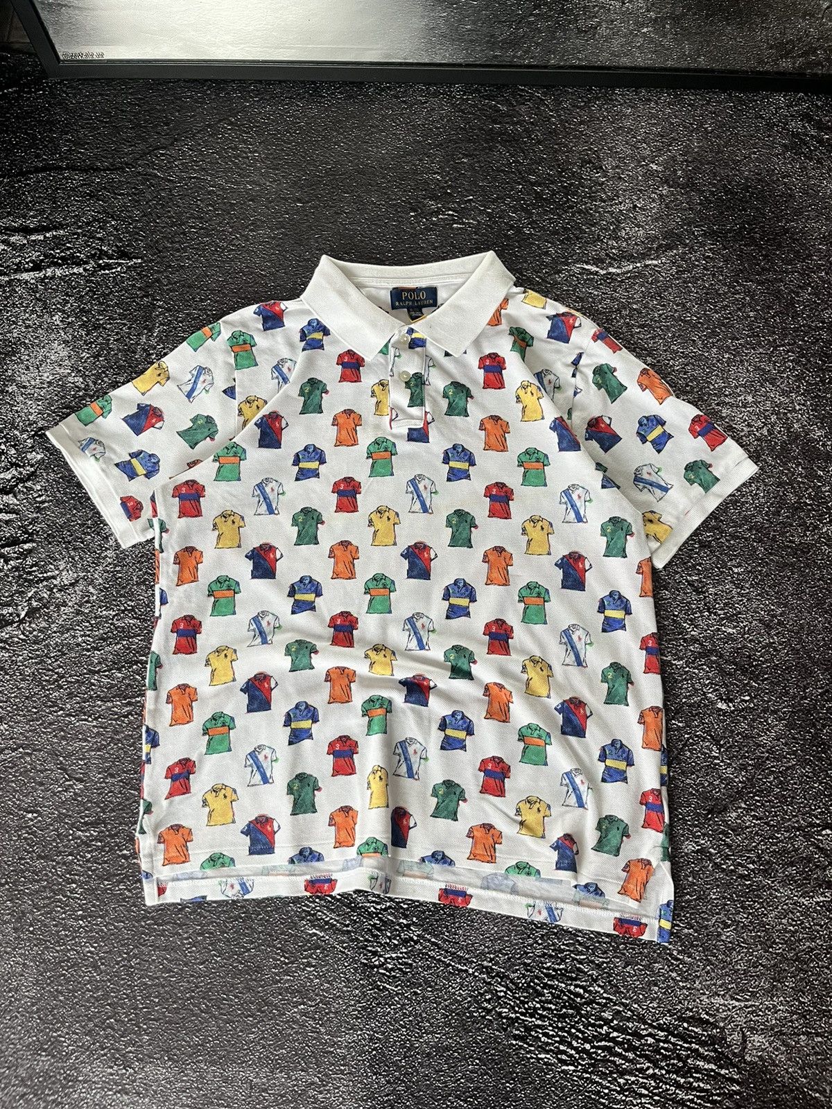 Vintage Vintage Ralph Polo Lauren Polo Logo Streetwear BlockCore Size US M / EU 48-50 / 2 - 1 Thumbnail
