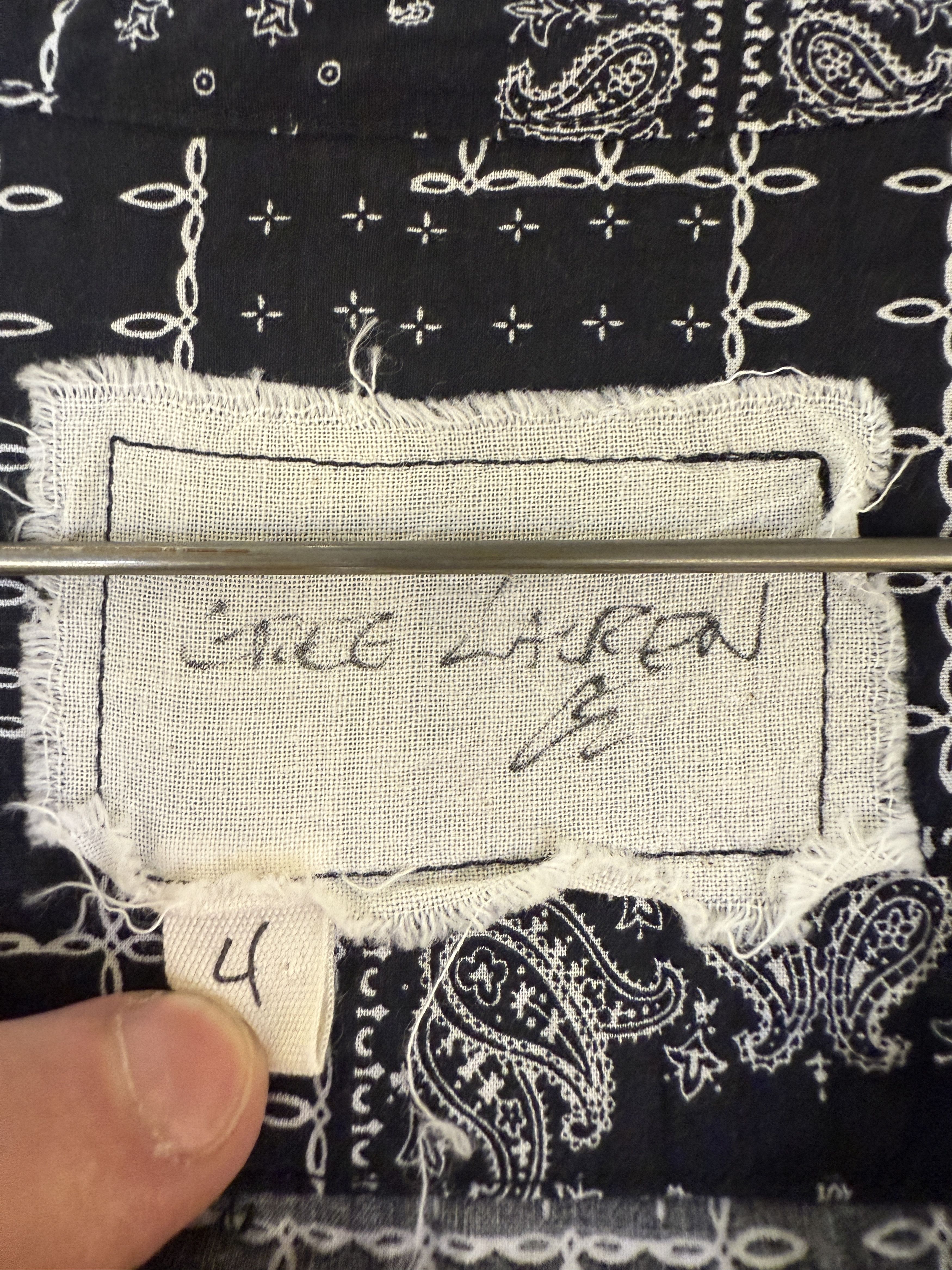 Greg Lauren SS20 Greg Lauren Paisley Button Up Bandana Patchwork Jacket Size US XL / EU 56 / 4 - 14 Thumbnail