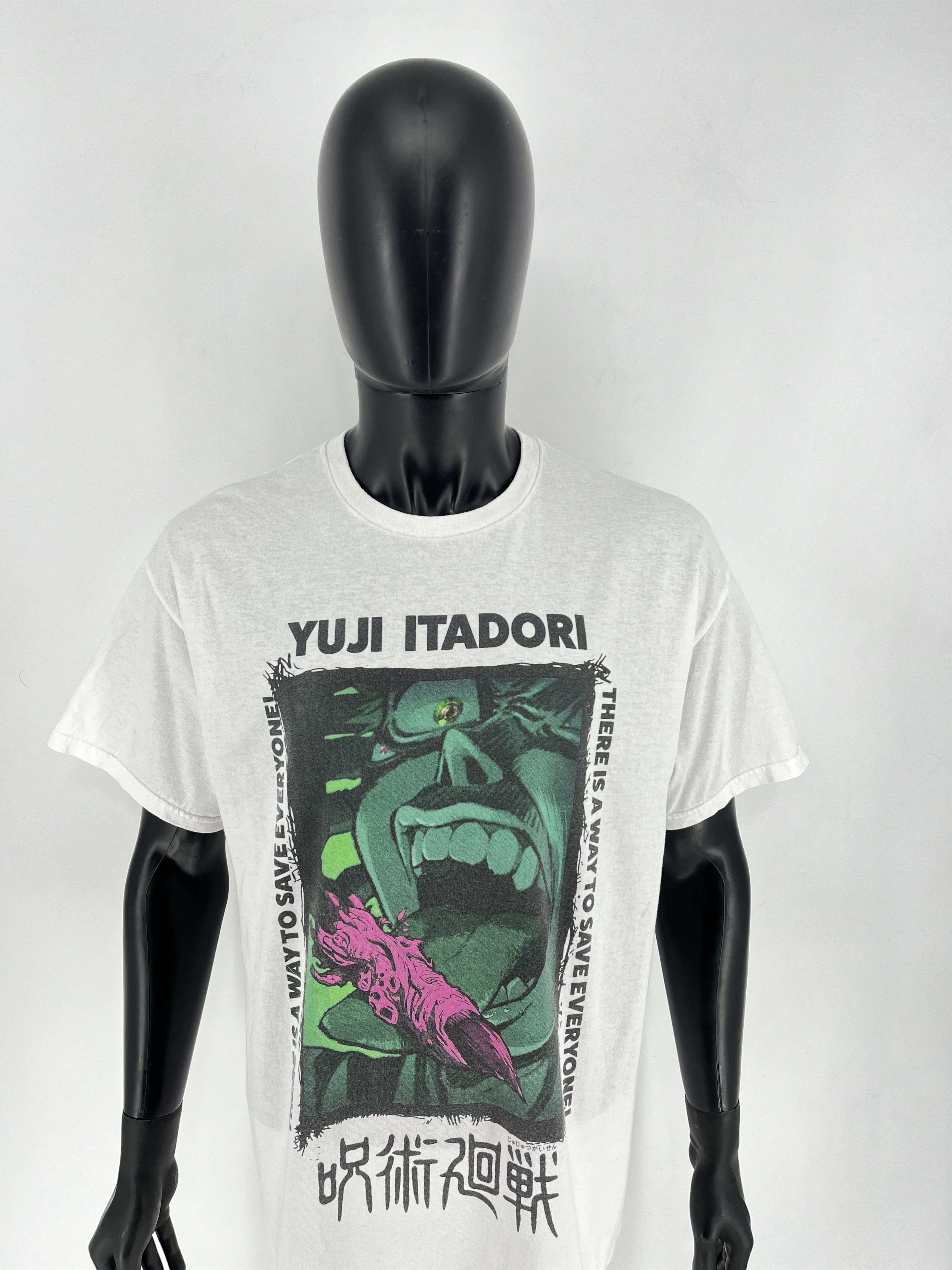 Japanese Brand Jujutsu Kaisen Yuji Itadori anima Japanese tee Size US M / EU 48-50 / 2 - 5 Thumbnail
