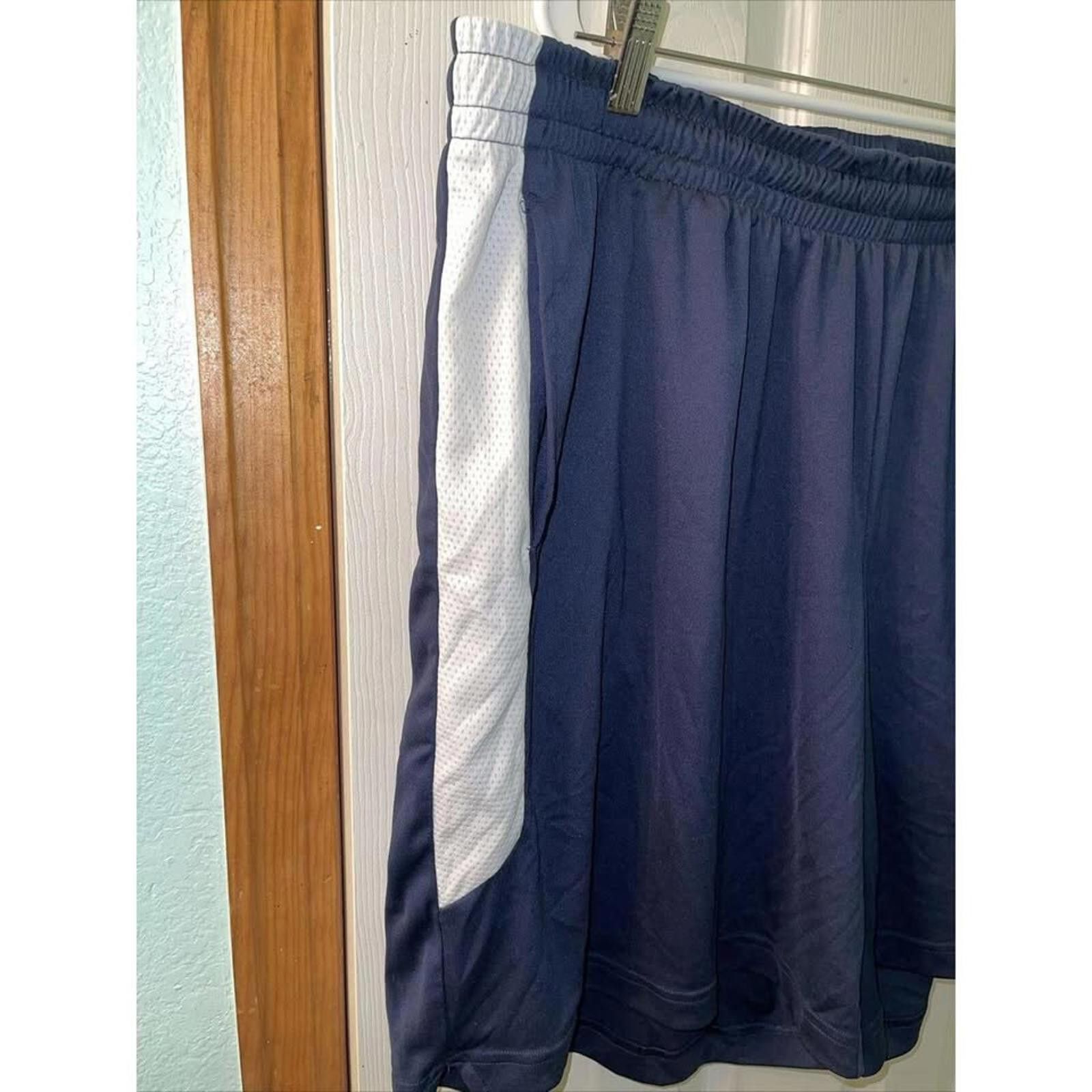 Other Men's Athletic Shorts - Navy Blue with White Sides Size US 44 / EU 60 - 2 Thumbnail
