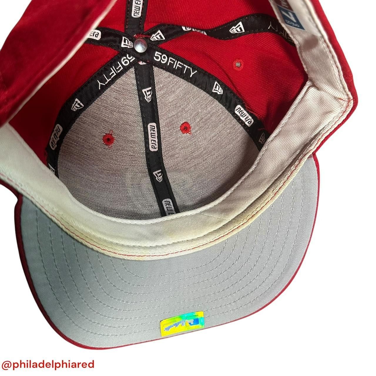 New Era Vintage 1990s Washington Nationals New era fitted hat 7 3/8 Size ONE SIZE - 6 Thumbnail