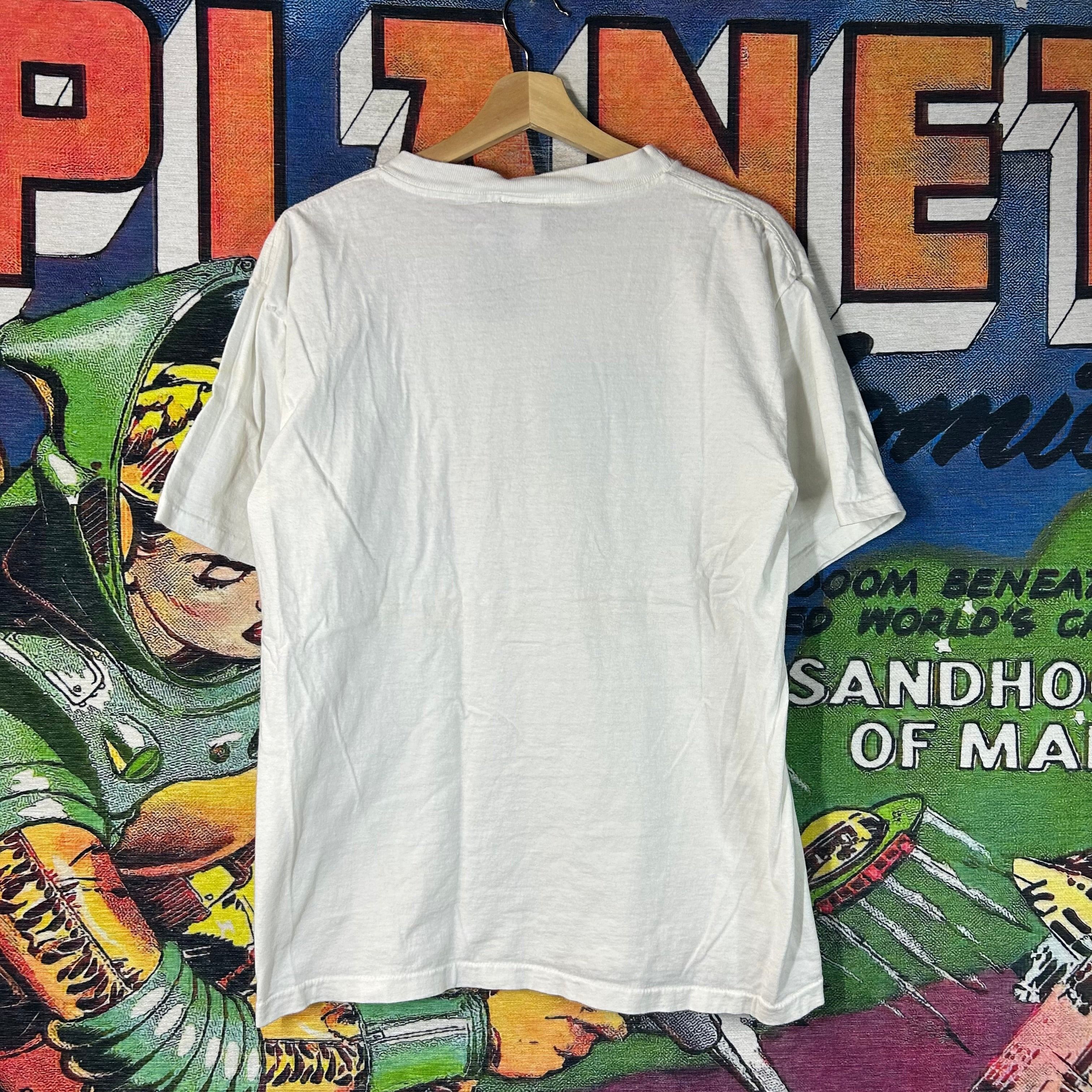 Vintage Vintage 90s Texas Glitter Gold Tee Size Large Size US L / EU 52-54 / 3 - 2 Thumbnail