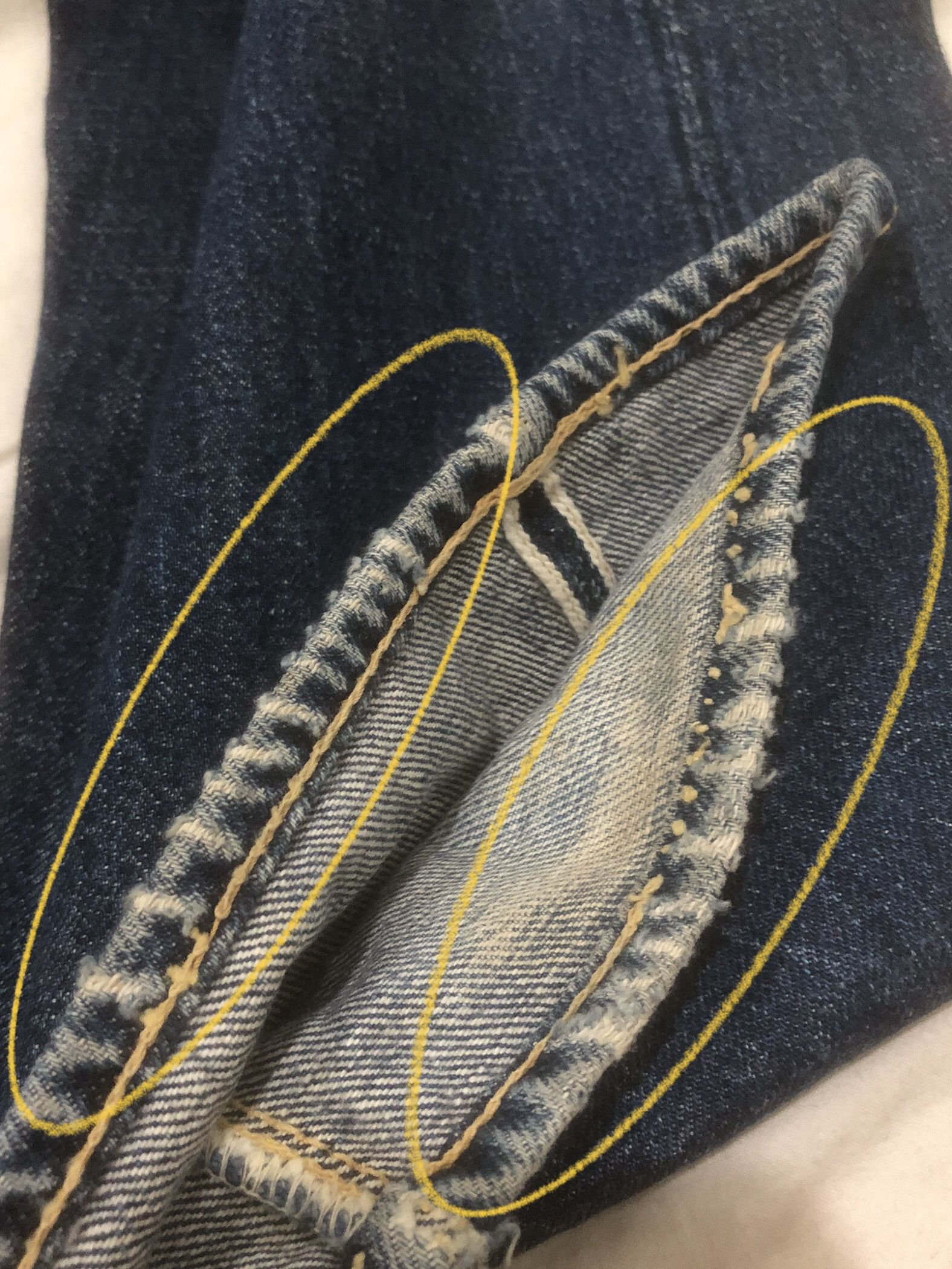Vintage Japanese Selvedge Denim Skull By Alchemist