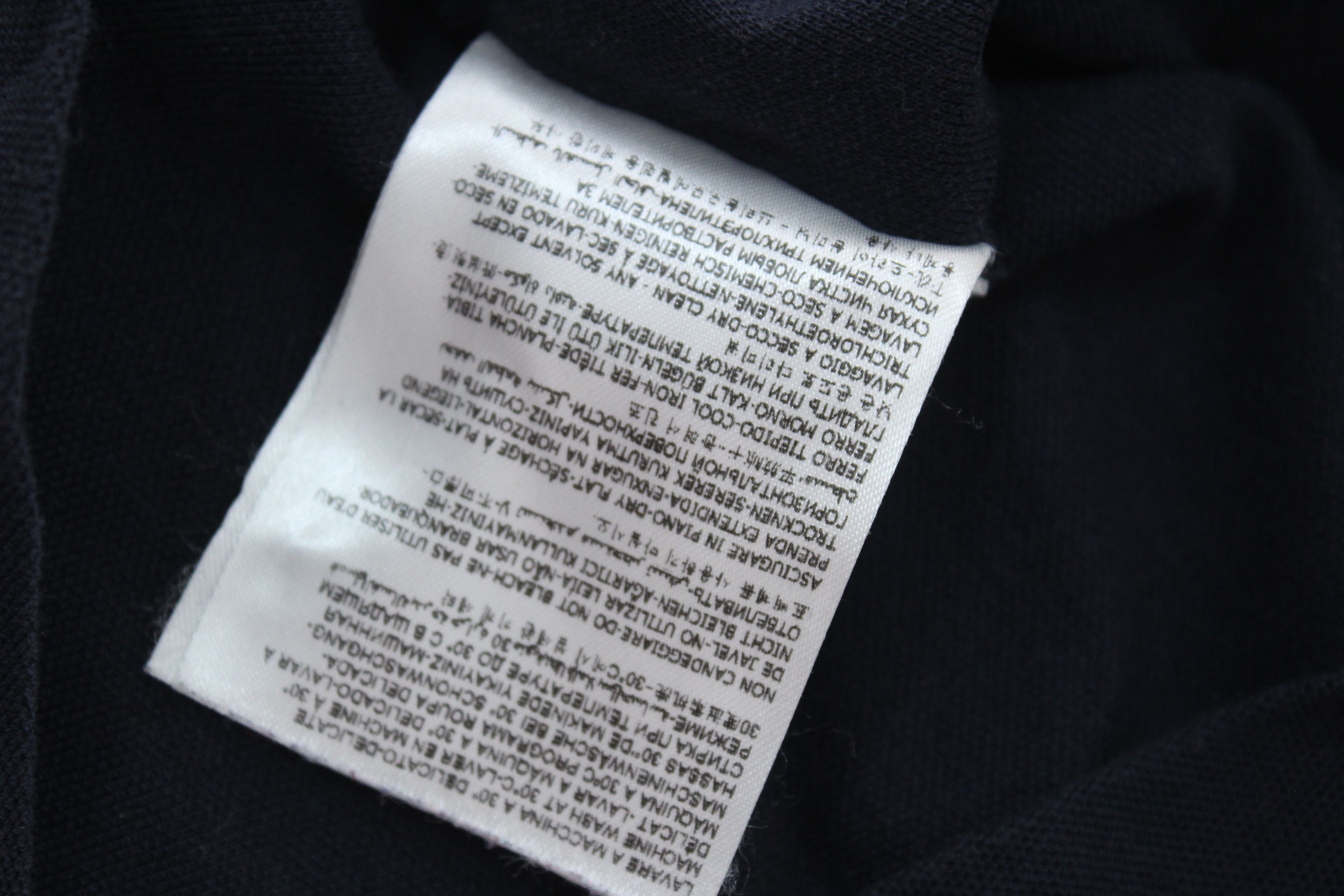 Moncler Moncler Maglia Polo Manica Corta Shirt Dress Navy S Size S / US 4 / IT 40 - 16 Thumbnail