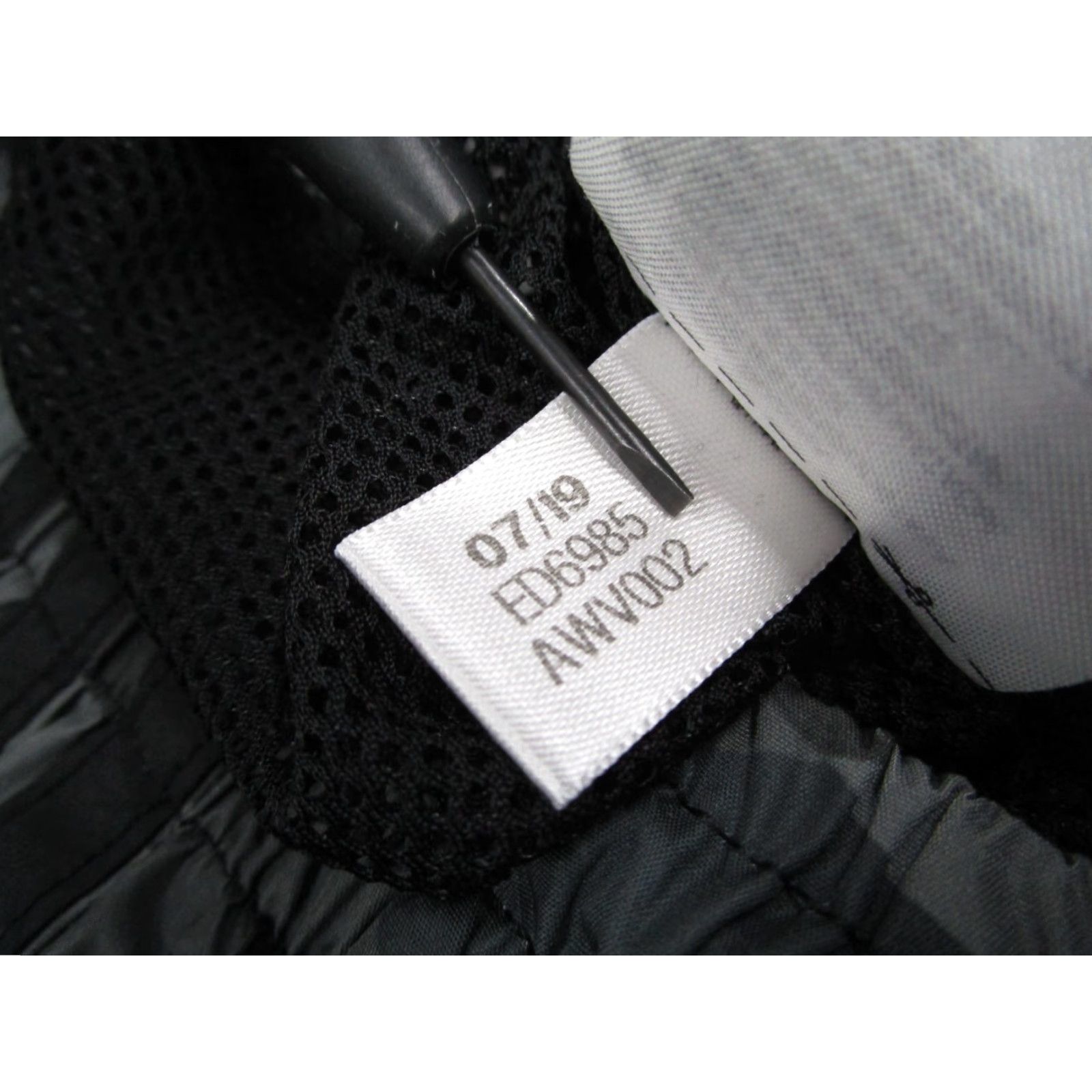 Adidas Adidas Joggers Mens Small Gray Camo Woven Track Windbreaker Tapered 26x28 Size US 29 - 5 Thumbnail