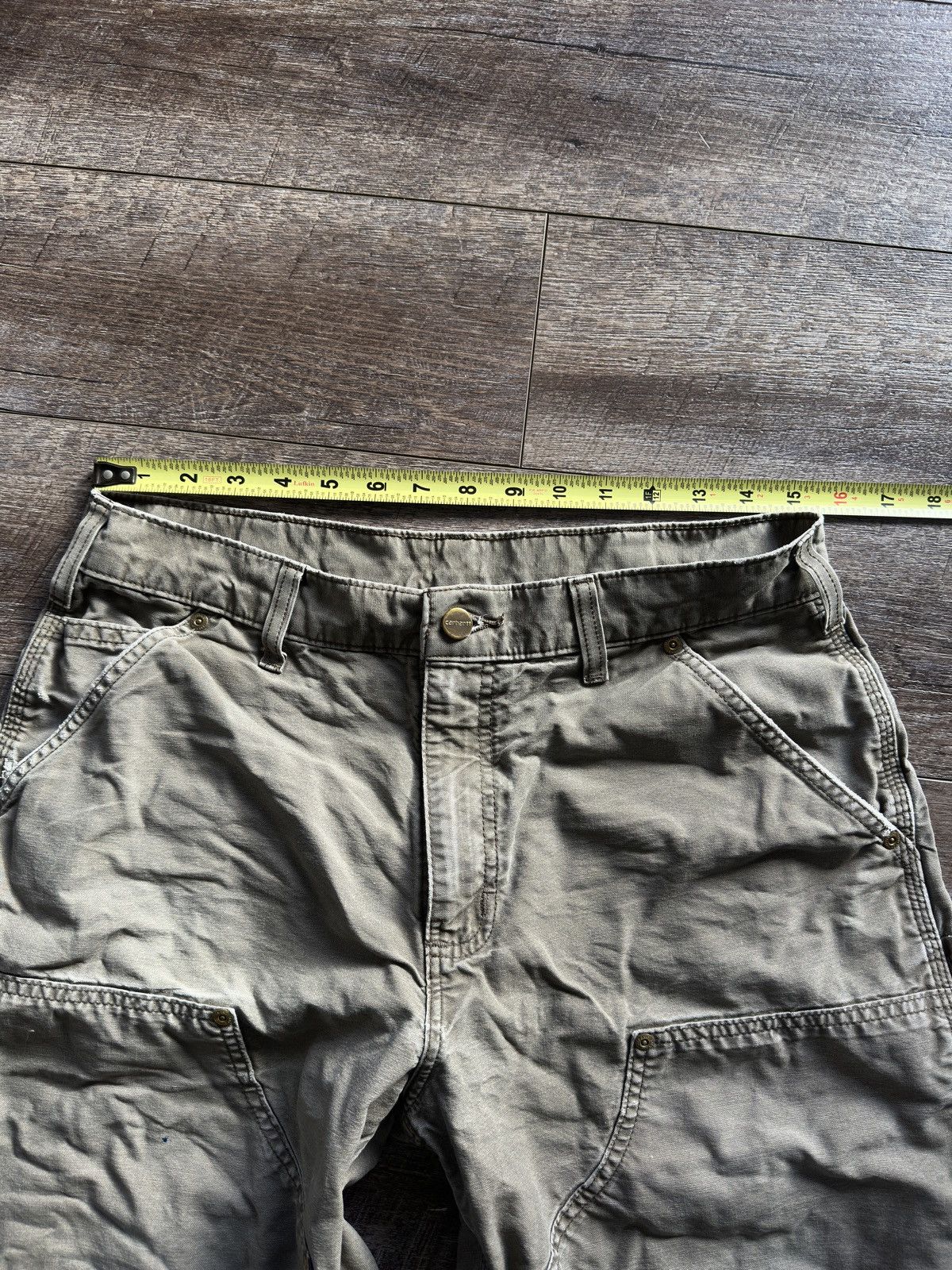 Carhartt Vintage Brown Carhartt Double Knee Workpants Size US 31 - 2 Thumbnail